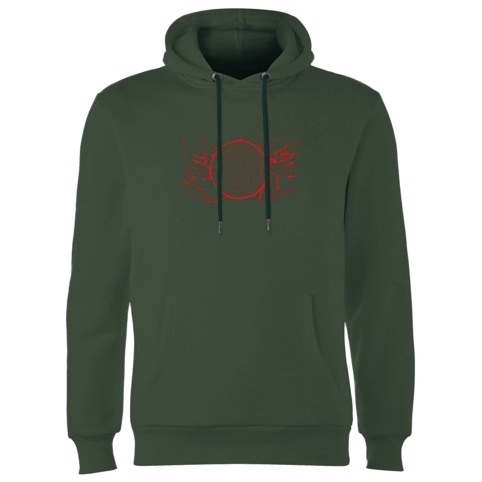 Transformers War For Cybertron Hoodie - Forest Green - L - Forest Green