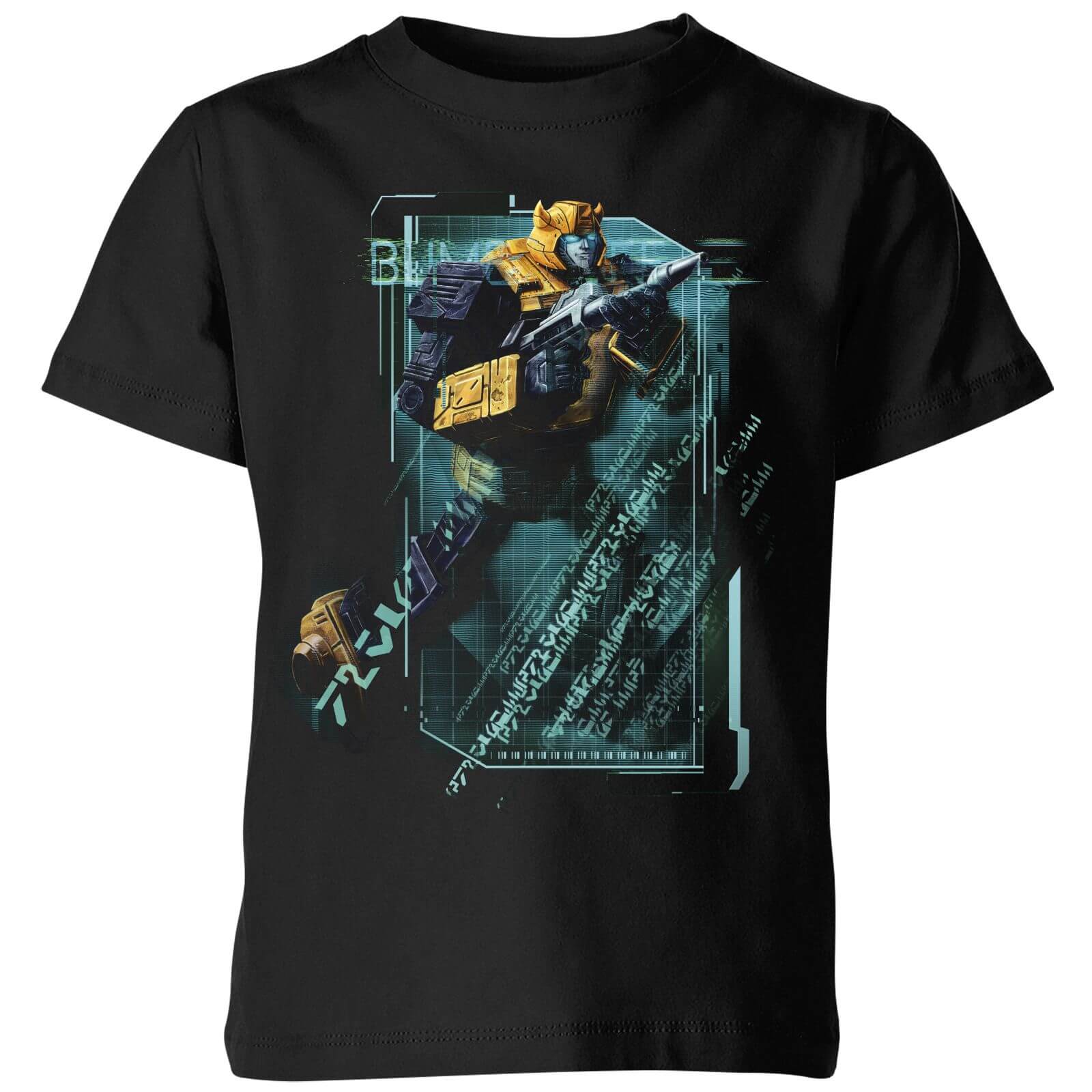 Transformers Bumble Bee Tech Kids' T-Shirt - Black - 5-6 Years - Black