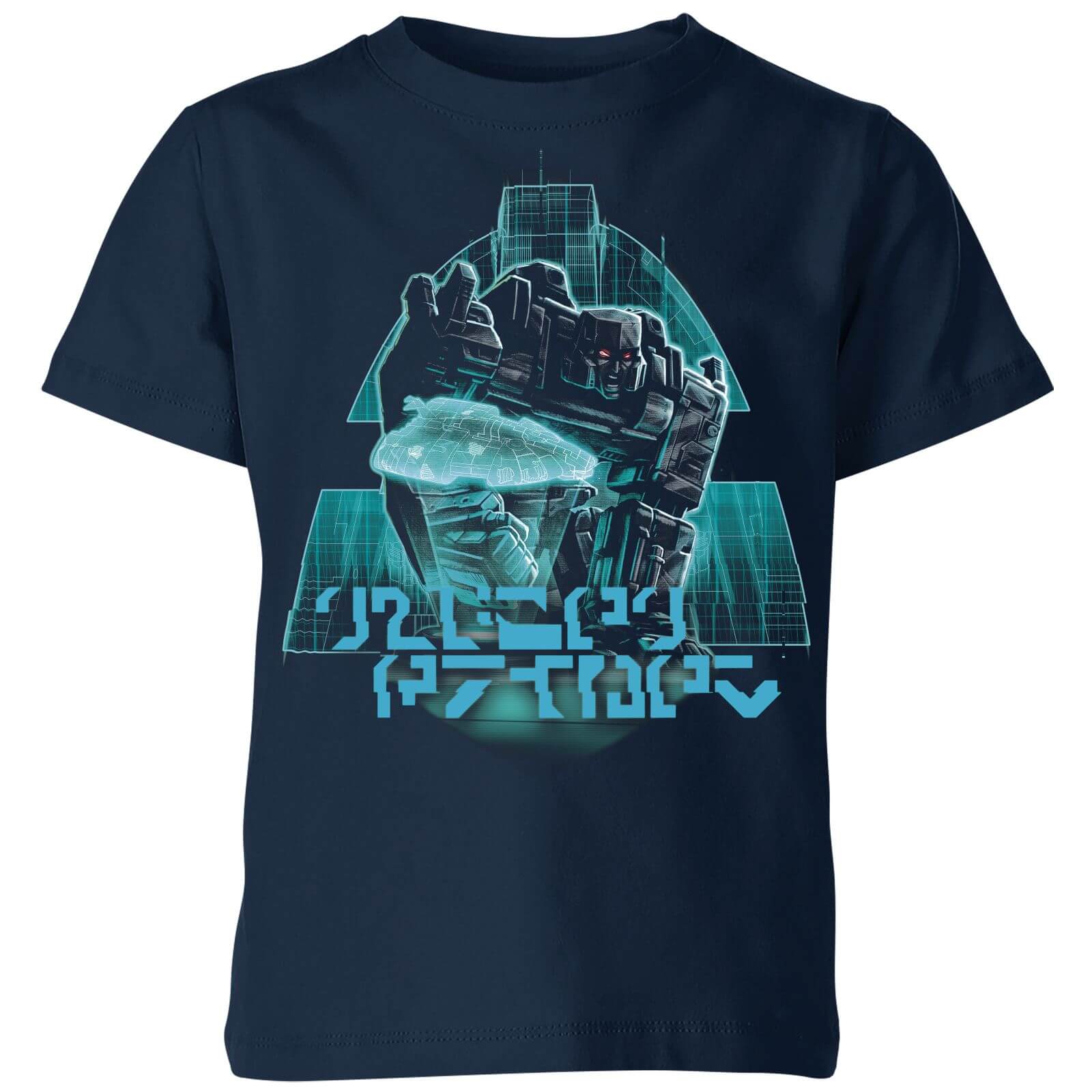 Transformers Megatrons Rage Kids' T-Shirt - Navy - 5-6 Years