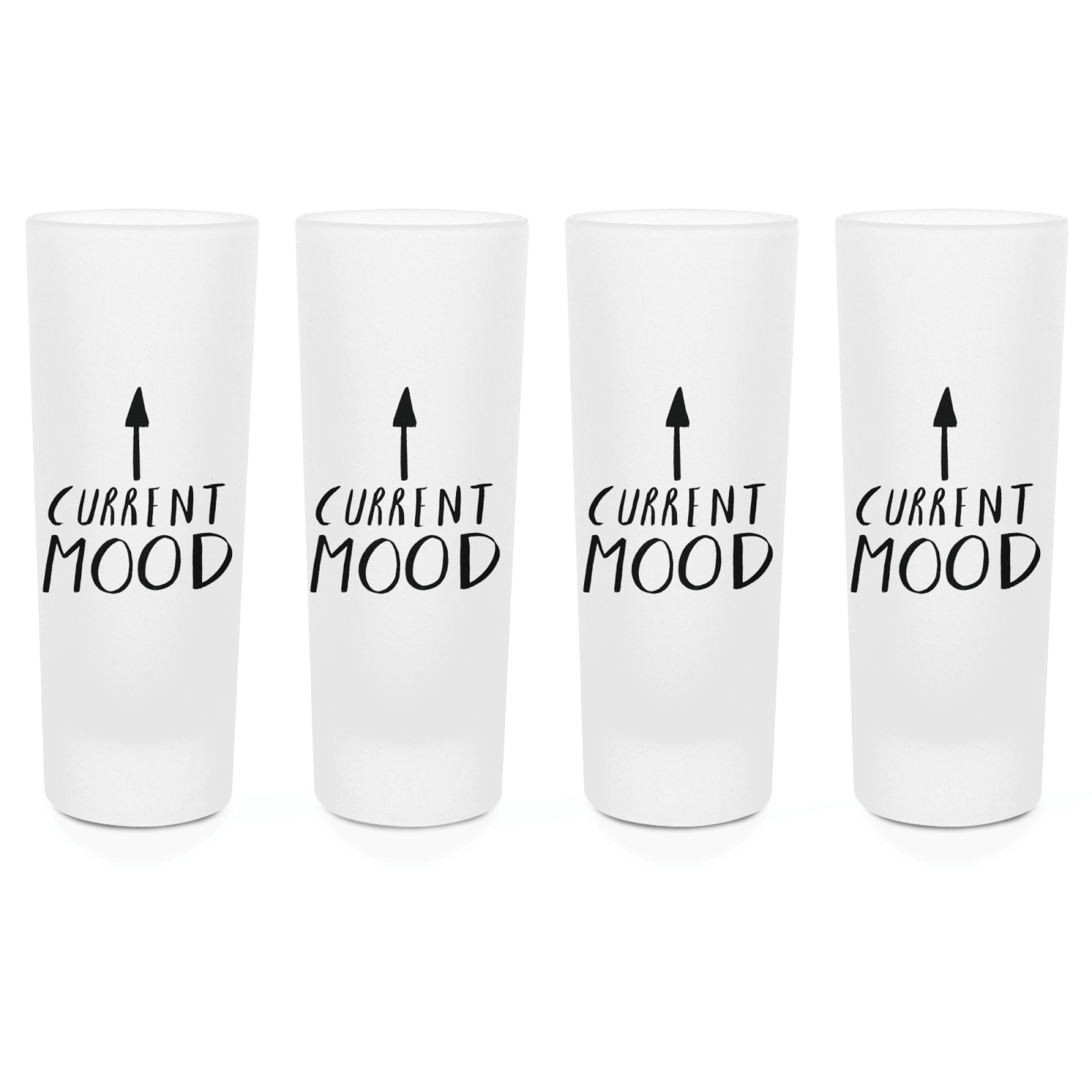 Current Mood Shot Glasses - Set of 4