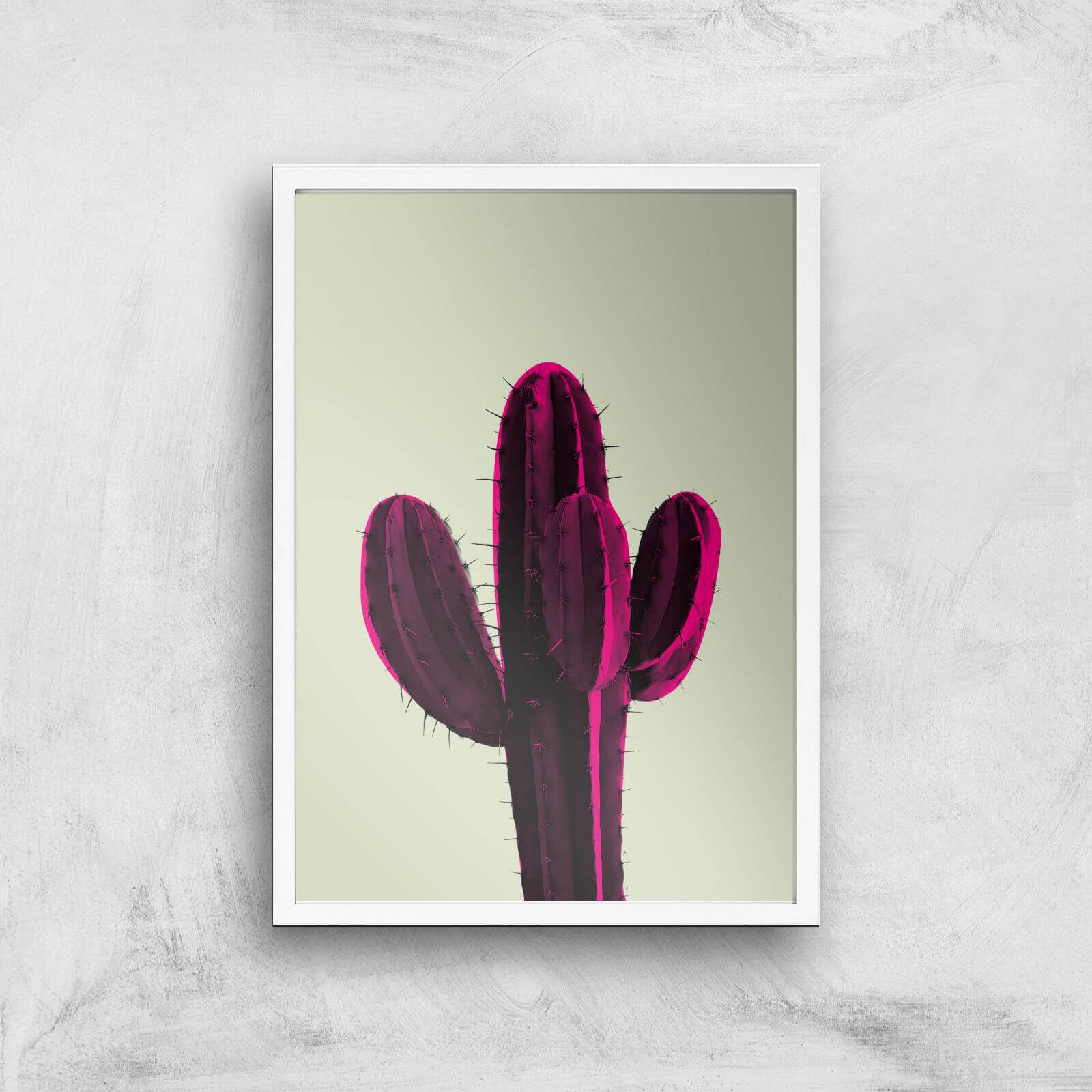 Pretty Prick Giclee Art Print - A3 - White Frame