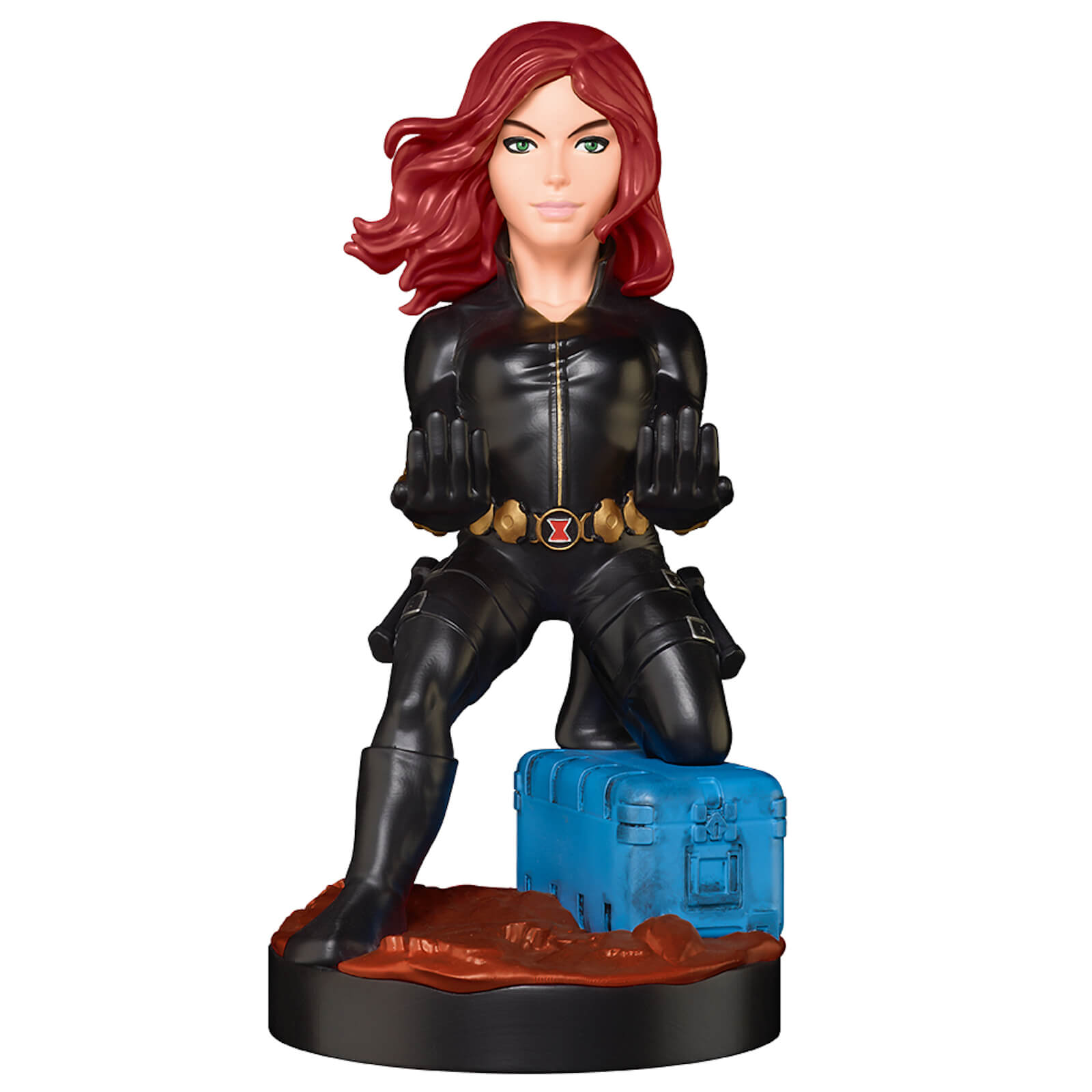Image of Cable Guys Marvel Gameverse Black Widow Controller and Smartphone Stand
