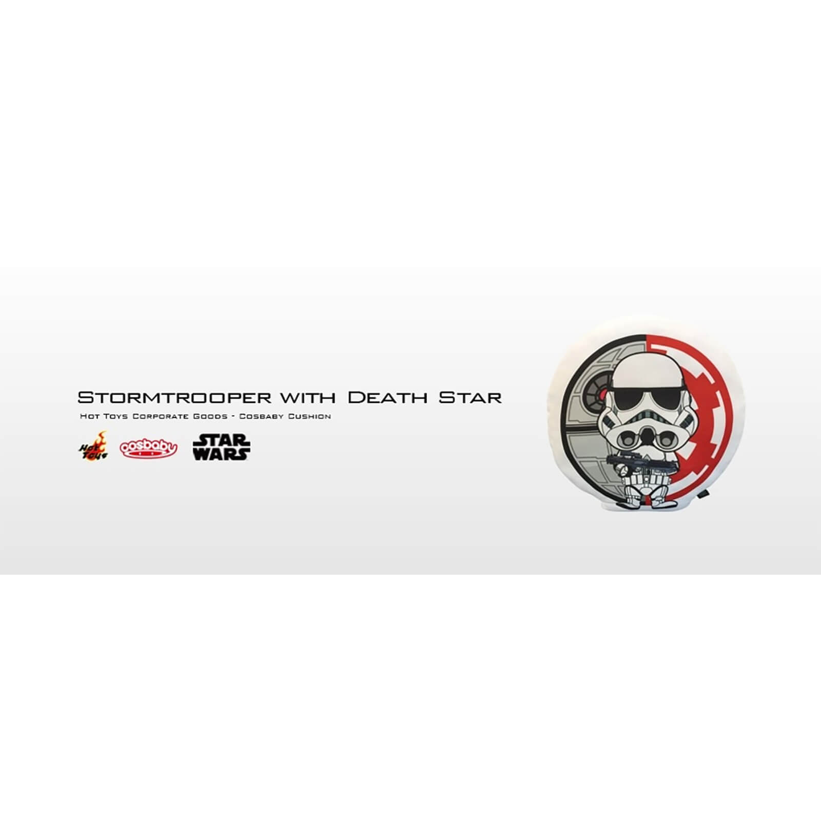 Hot Toys Cosbaby Star Wars Cushion - Stormtrooper with Death Star
