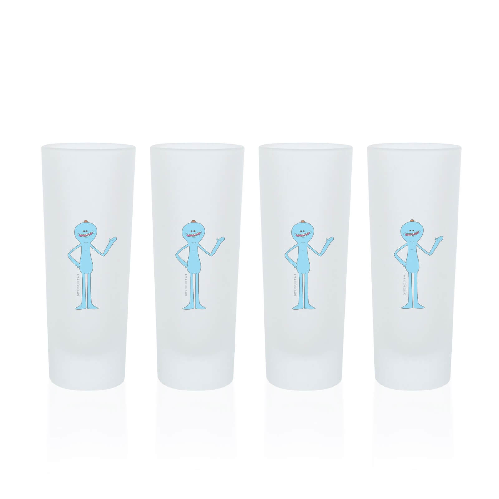 

Mr Meeseeks Shot Glasses - Set of 4