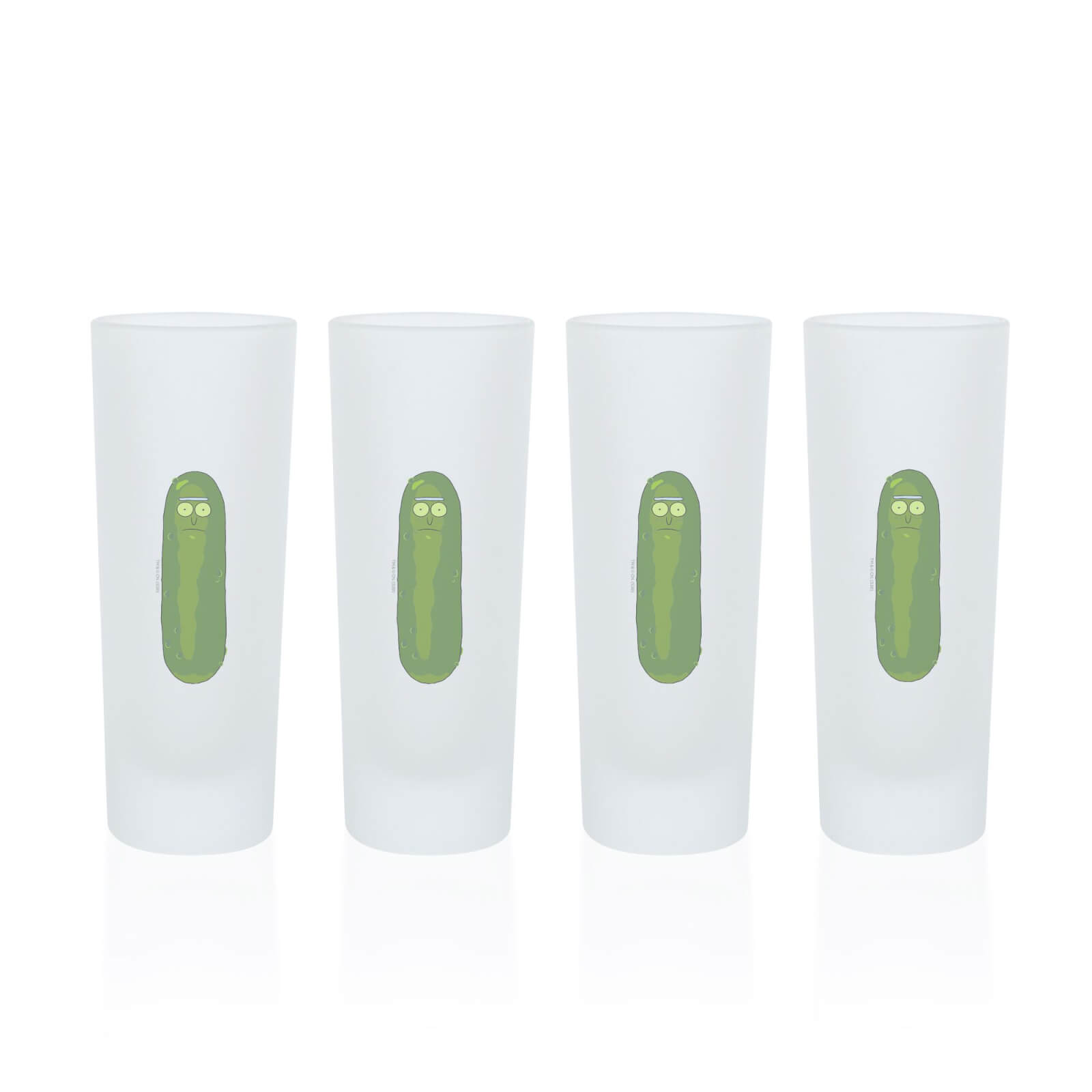 

Pickle Rick Shot Glasses - Set of 4