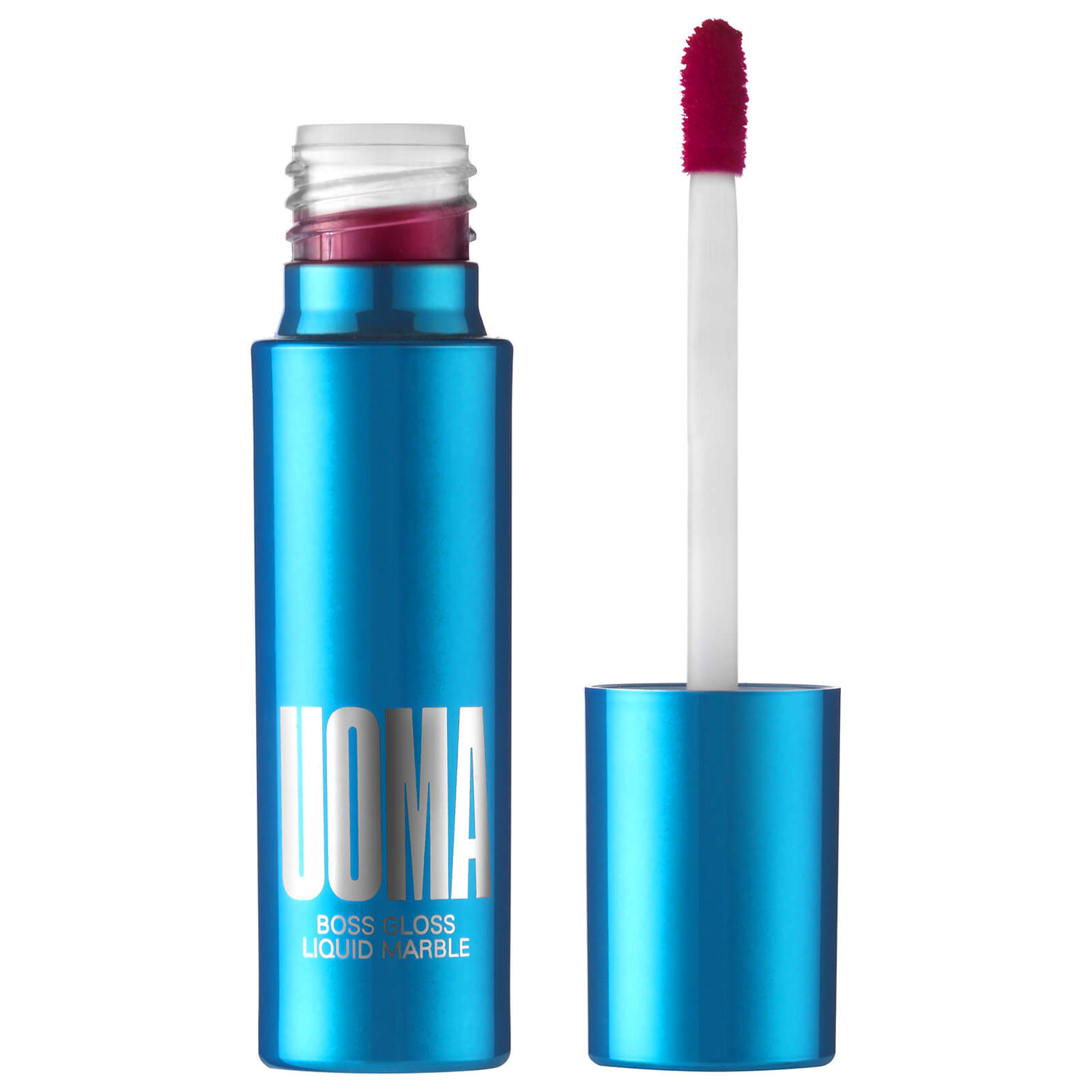 Image of UOMA Beauty Boss Gloss Pure Colour Lip Gloss 3ml (Various Shades) - Zero Fk