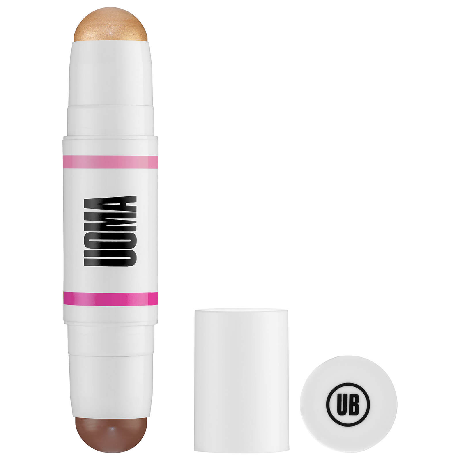 

UOMA Beauty Double Take Highlight and Contour Stick 5ml (Various Shades) - Honey Honey