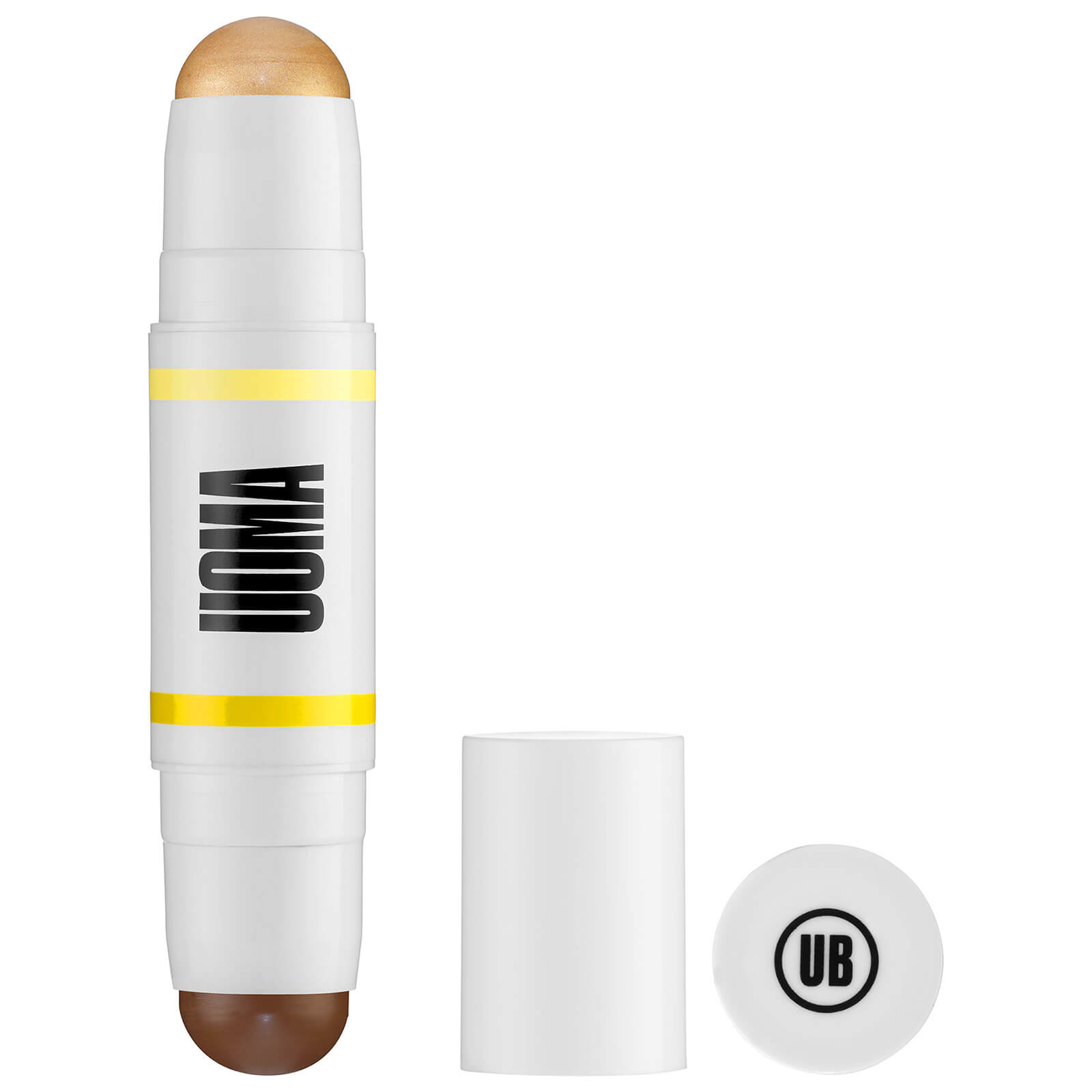 UOMA Beauty Double Take Highlight and Contour Stick 5ml (Various Shades) - Bronze Venus