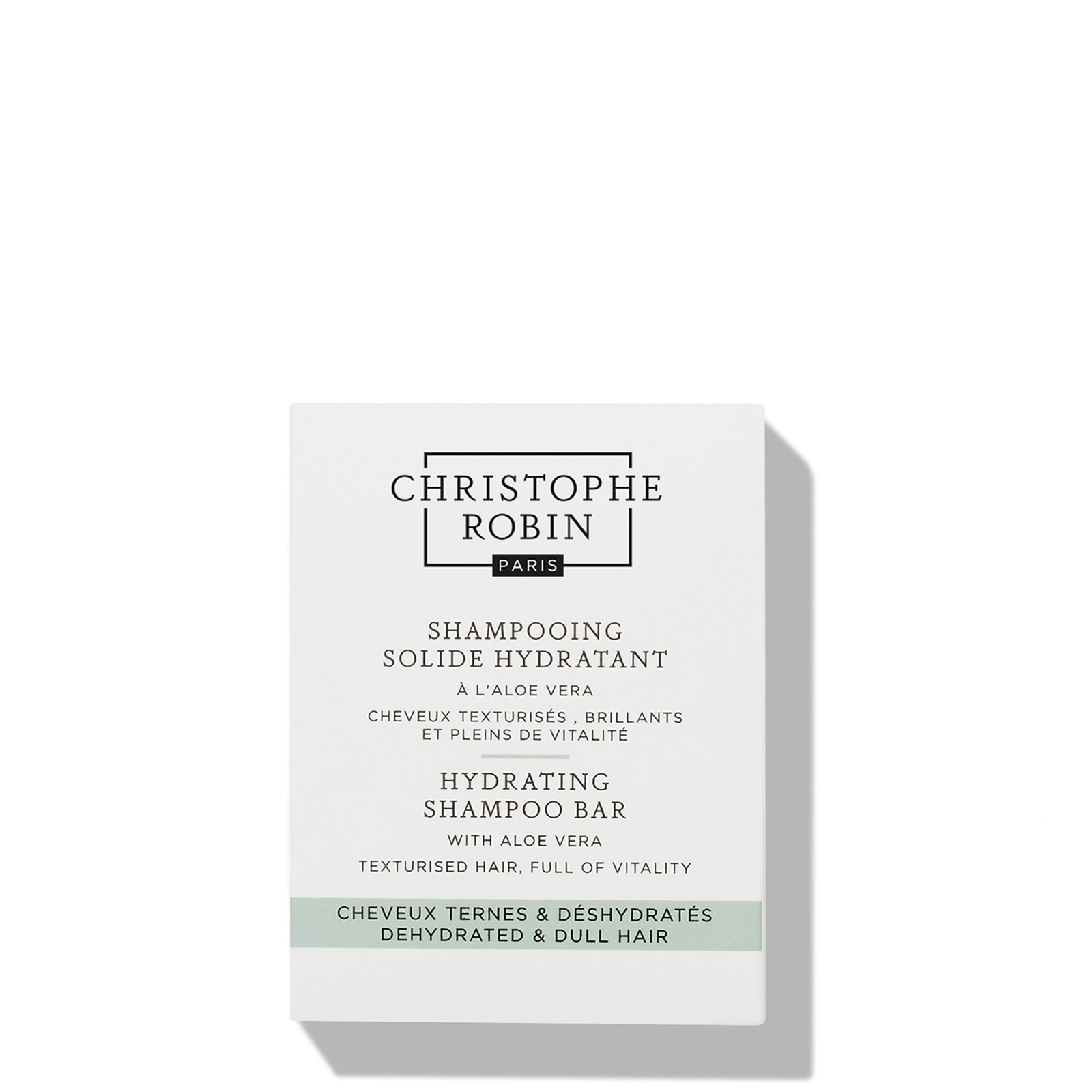 Christophe Robin Hydrating Shampoo Bar with Aloe Vera 100ml