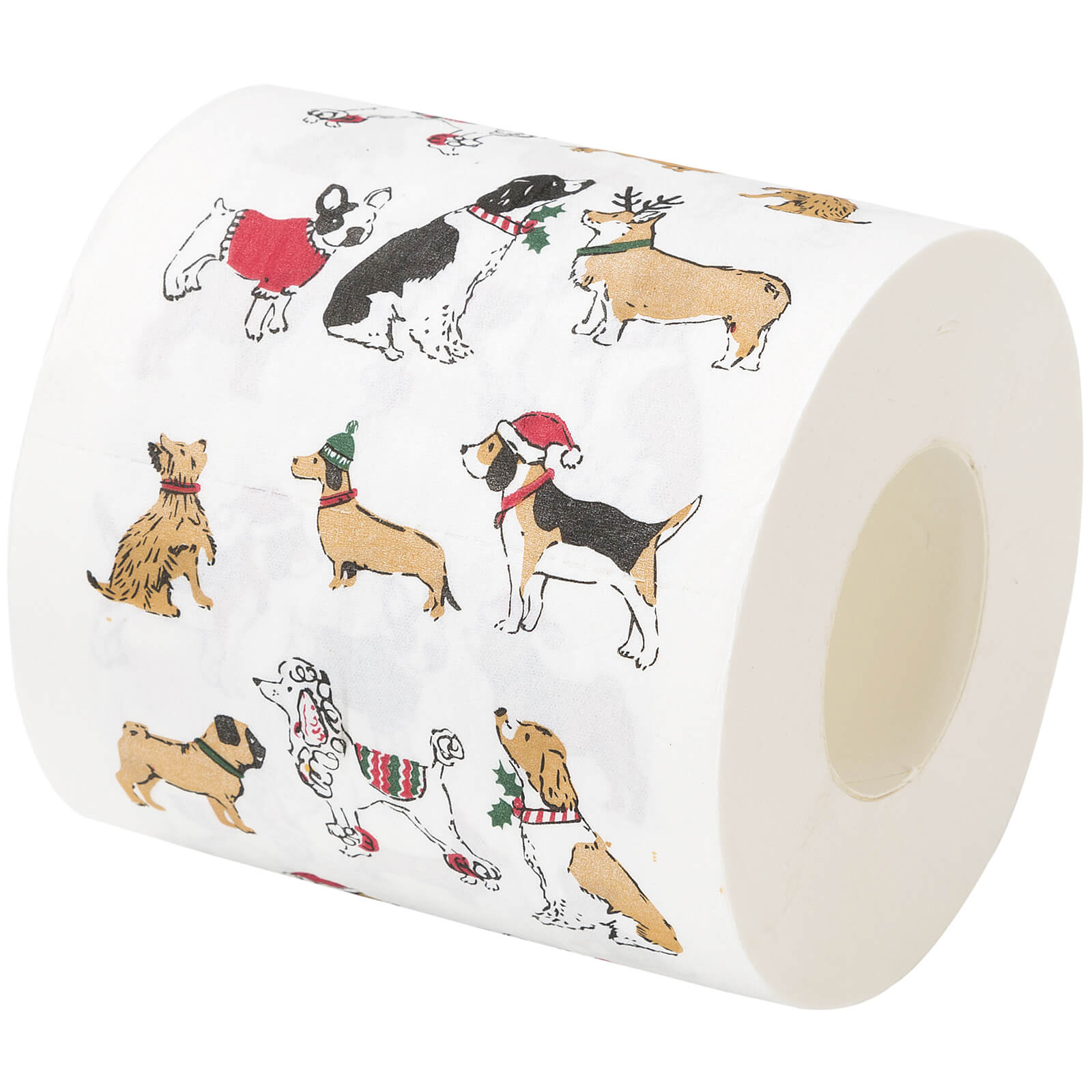 Image of Festive Pooch Toilet Roll