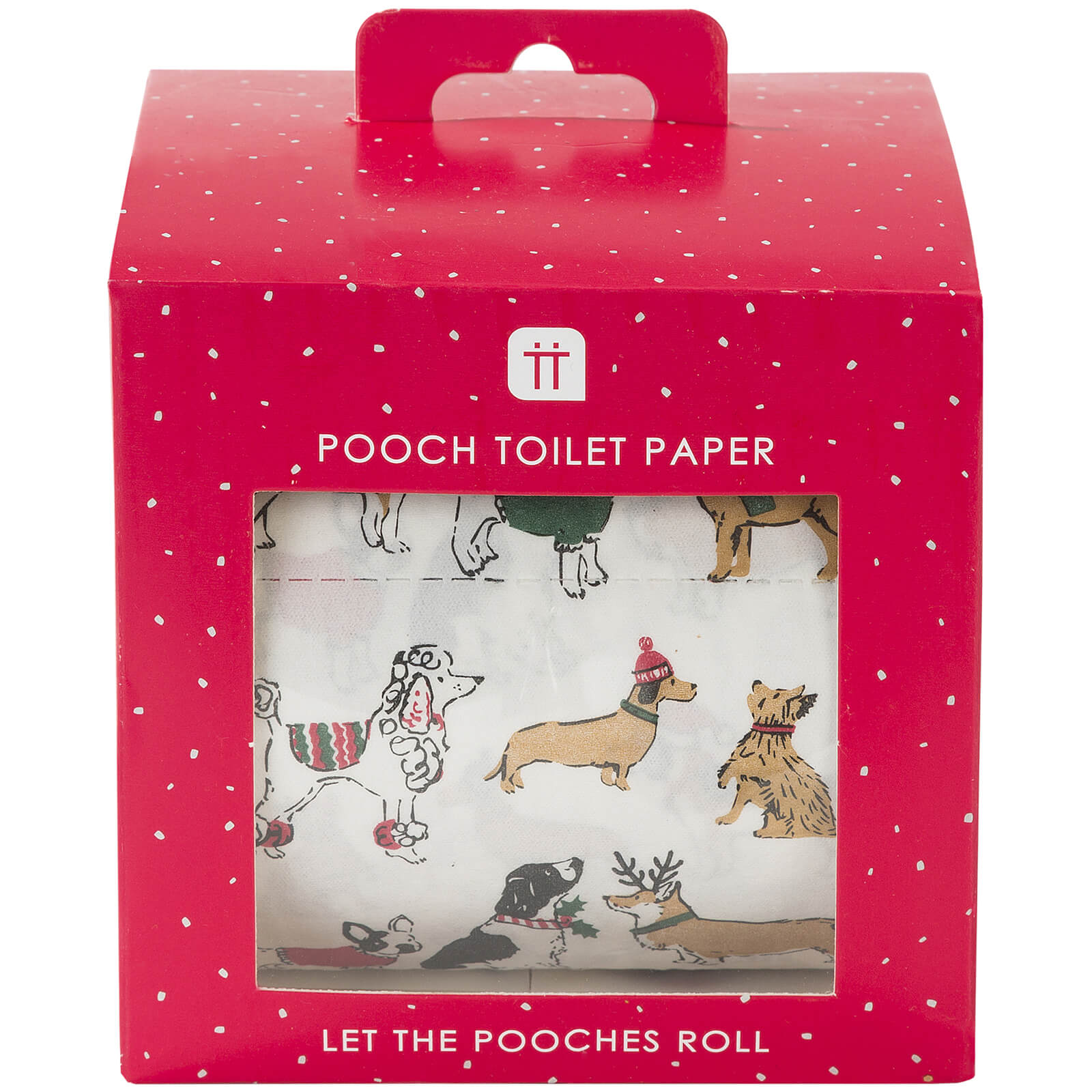 Festive Pooch Toilet Roll