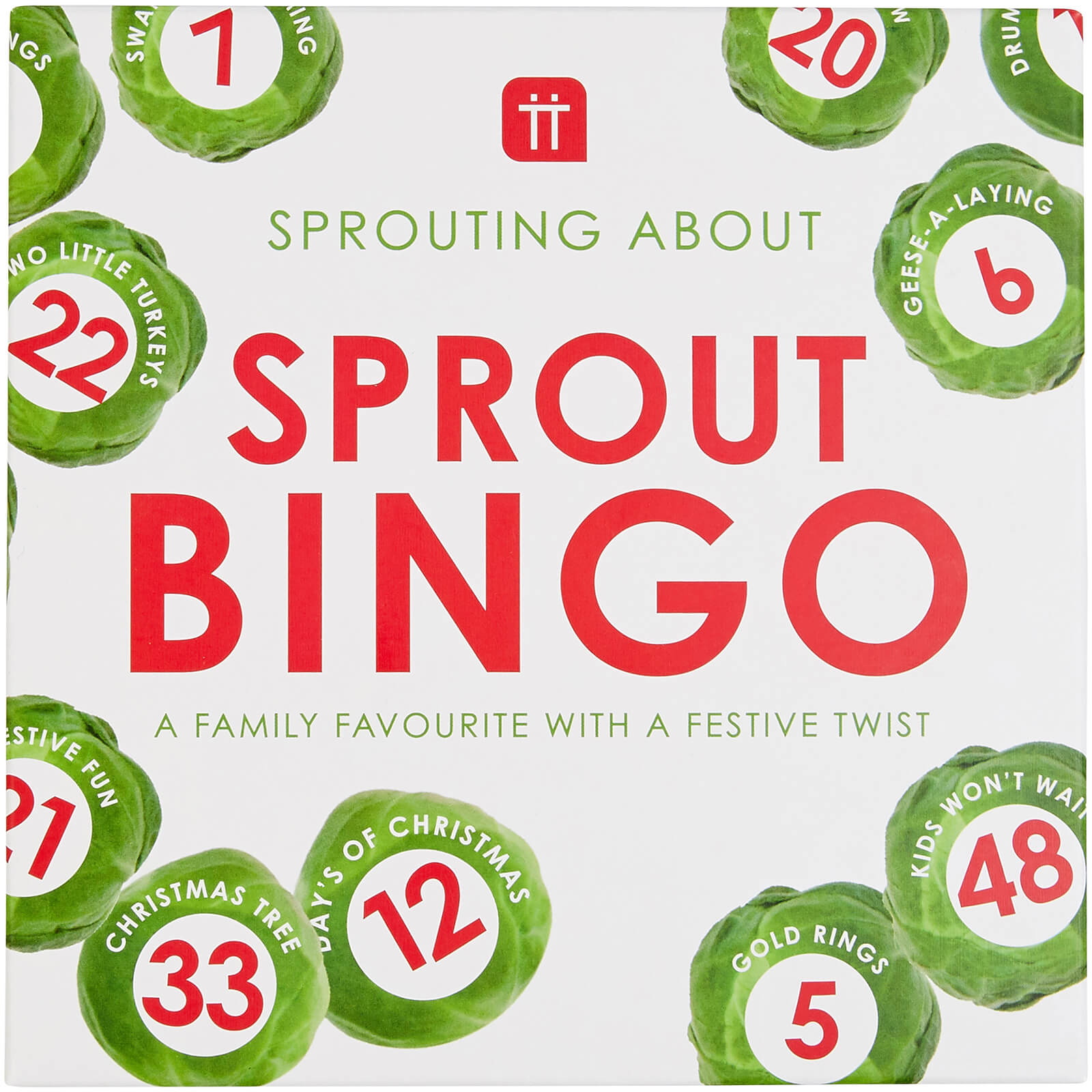 Sprout Bingo Game| Jungen, Mädchen, Herren, Damen