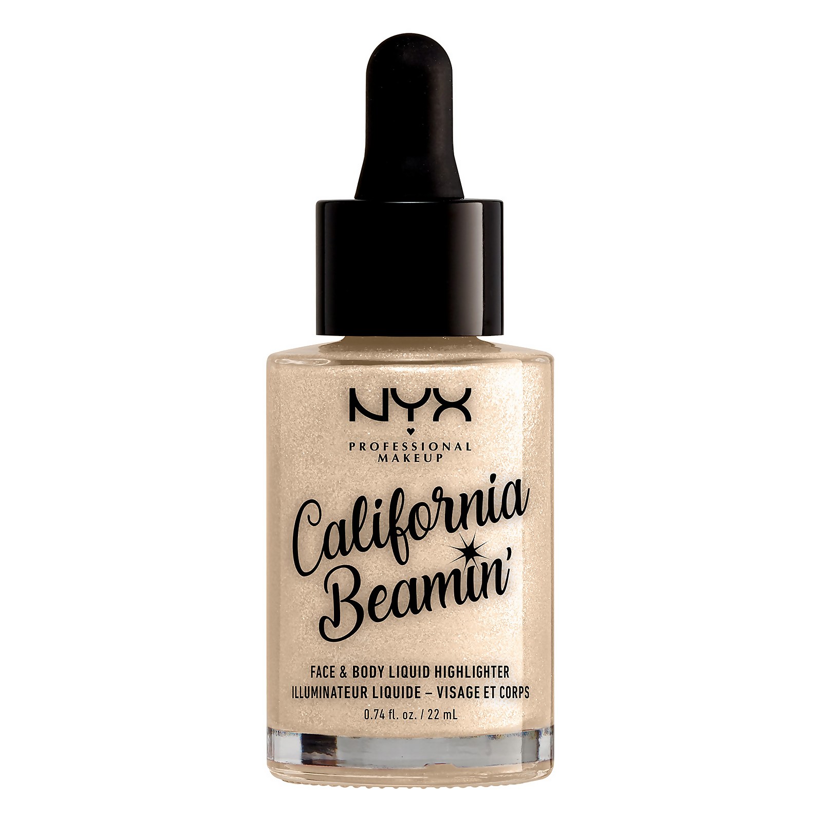 

NYX Professional Makeup California Beamin' Face and Body Liquid Highlighter (Various Shades) - Golden Glow