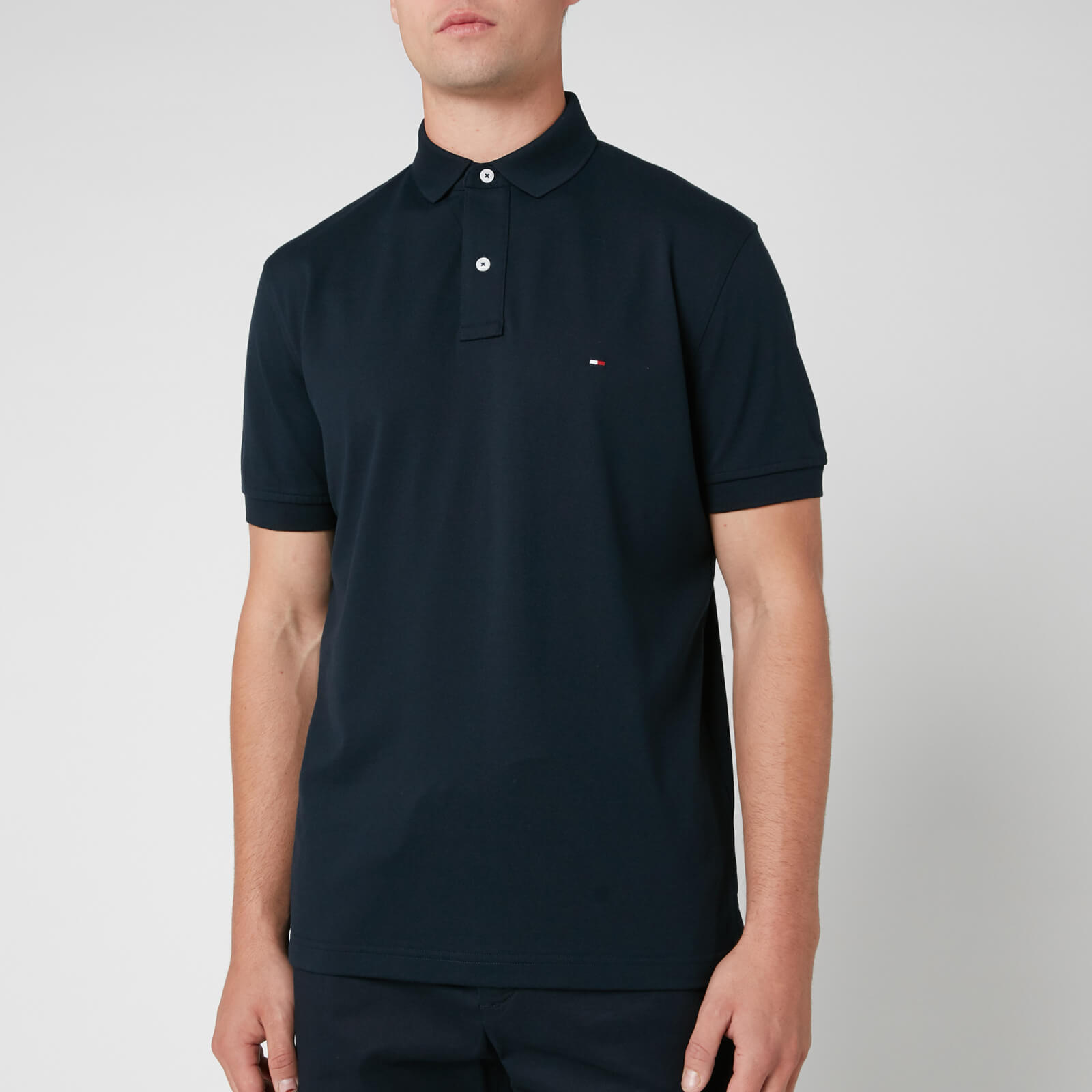 Tommy Hilfiger Men's Regular Fit Polo Shirt - Sky Captain - M