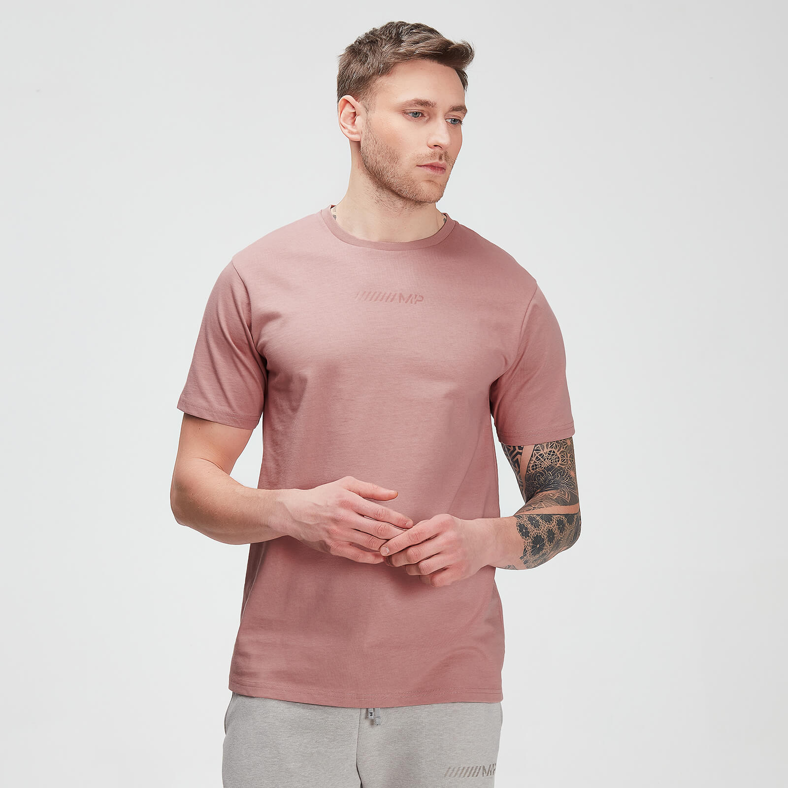 MP Men's Tonal Graphic Short Sleeve T-shirt – Washed Pink - XS