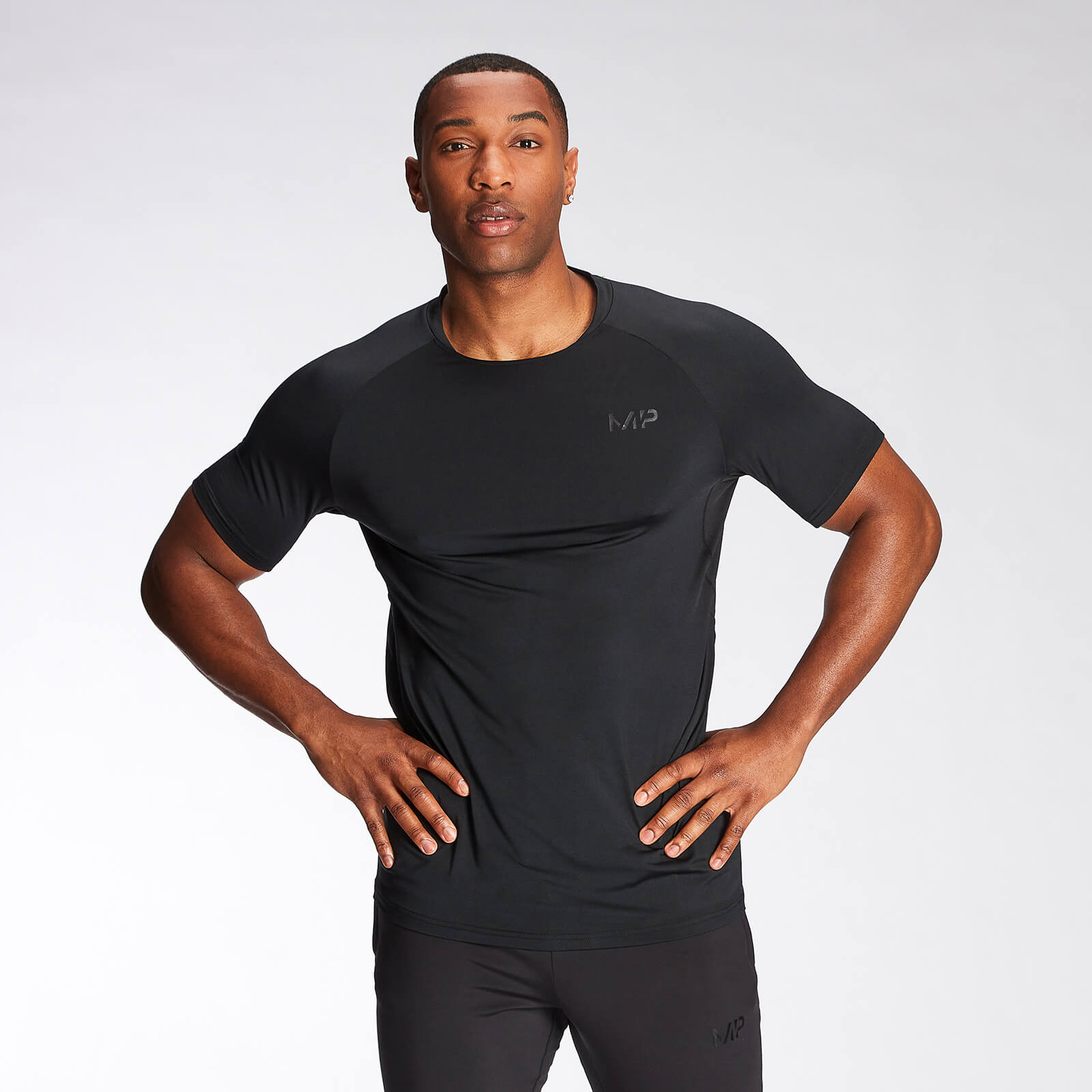

MP Men's Agility Short Sleeve T-Shirt - Black - XXXL