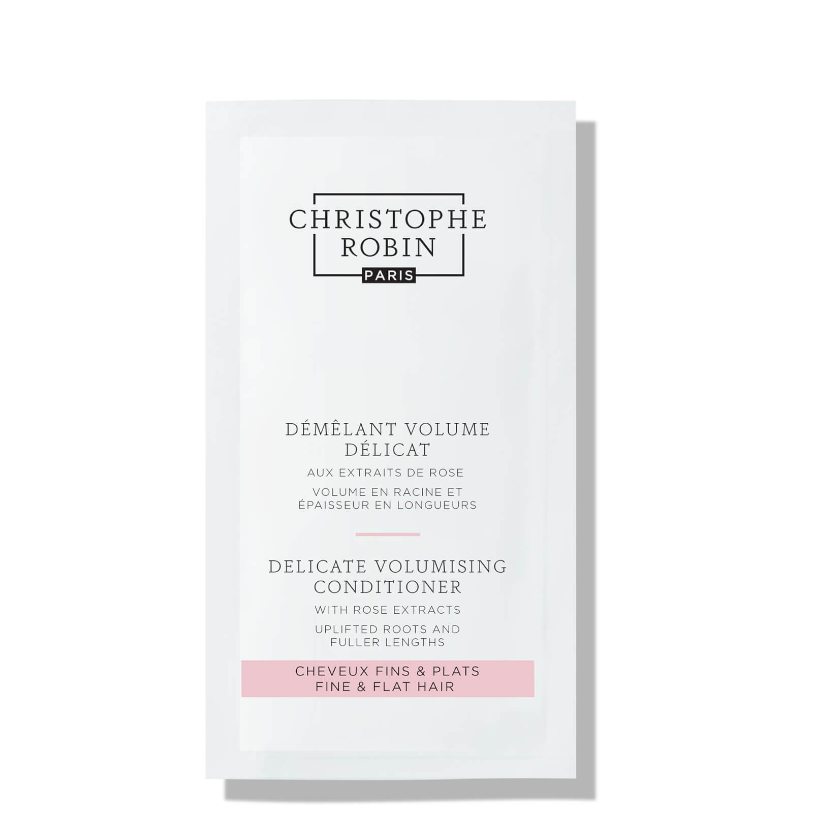 

Christophe Robin New Volumising Conditioner with Rose Extracts Sachet 12ml