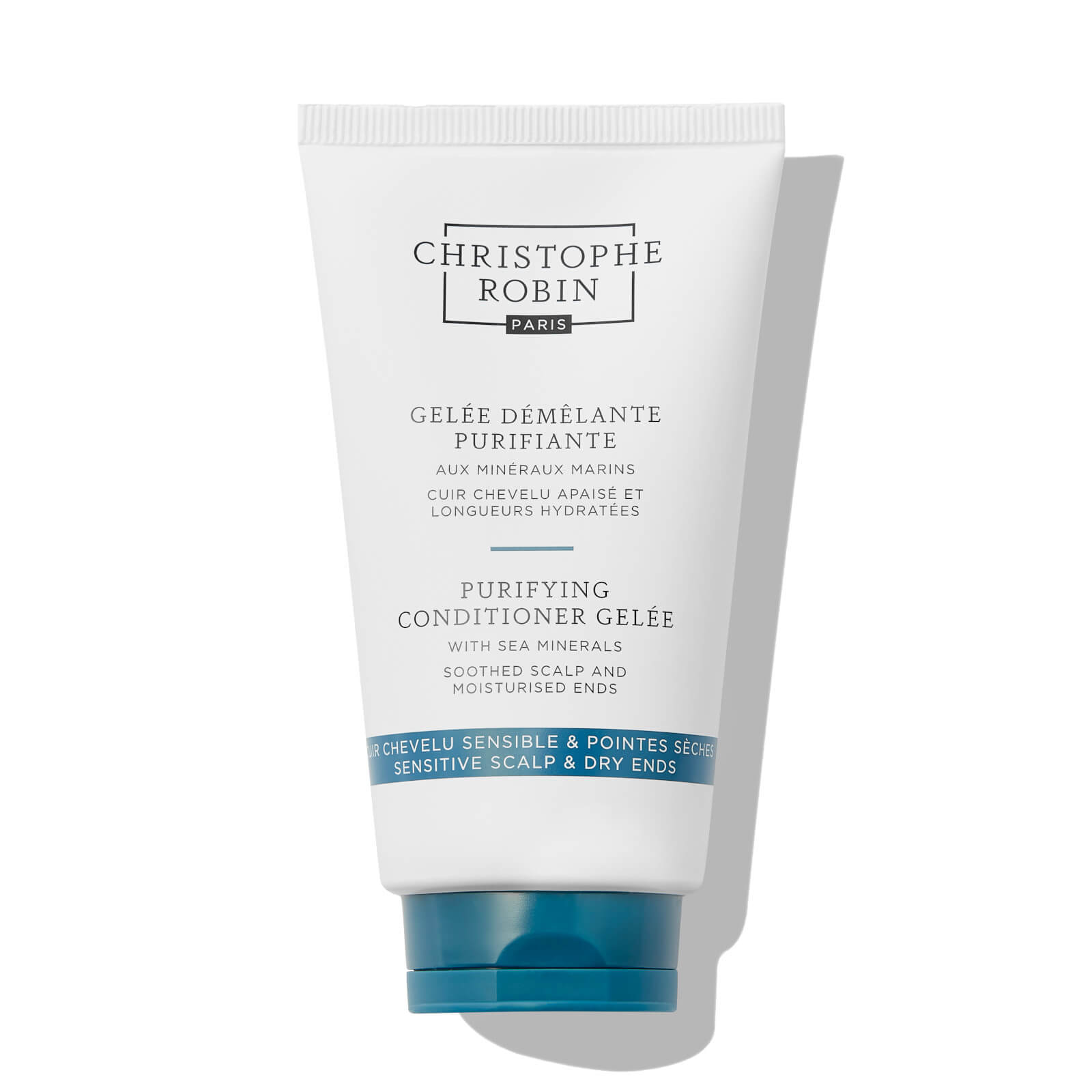 Christophe Robin Purifying Conditioner Gelée With Sea Minerals 75ml In White