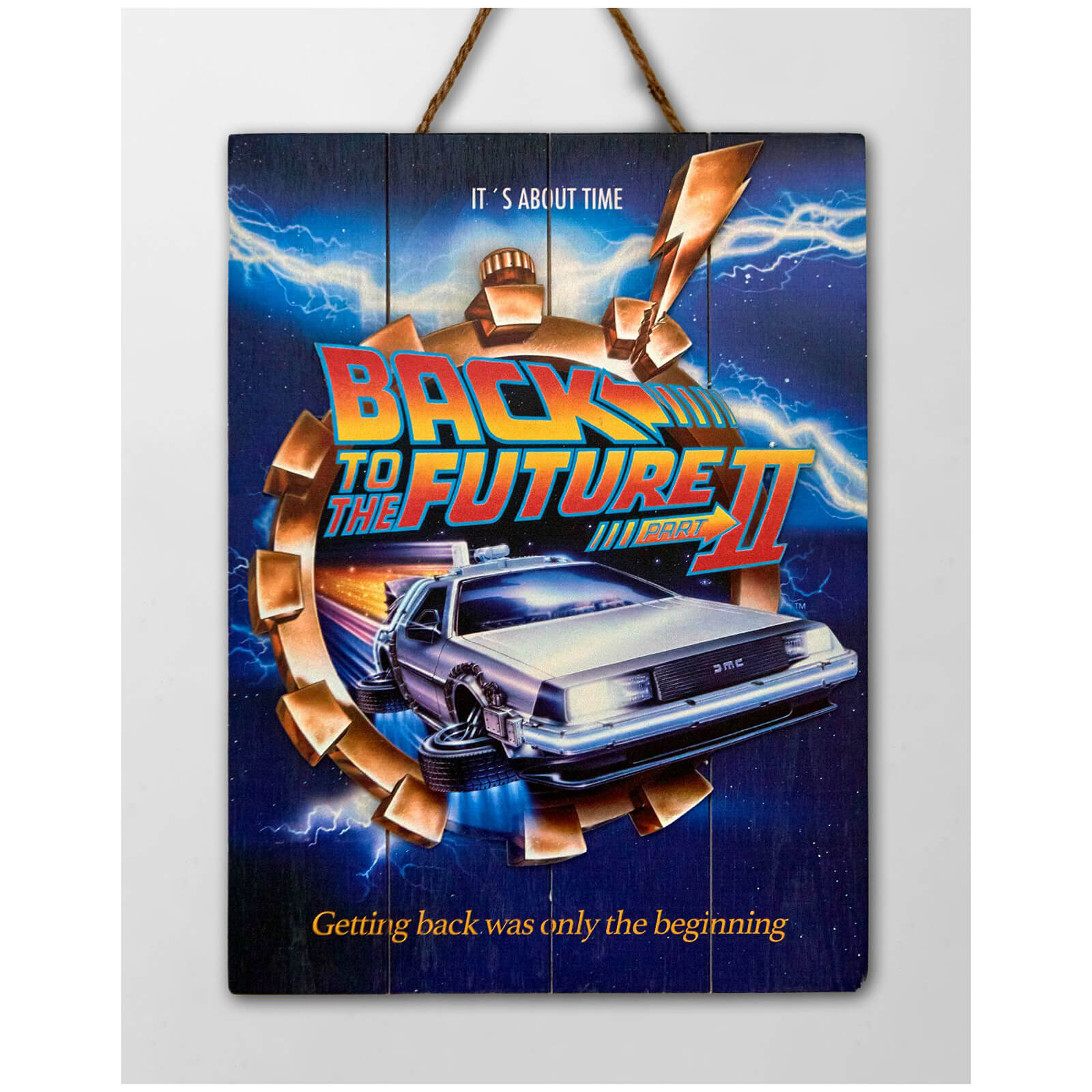 Image of Doctor Collector Back to the Future II WoodArts 3D Print