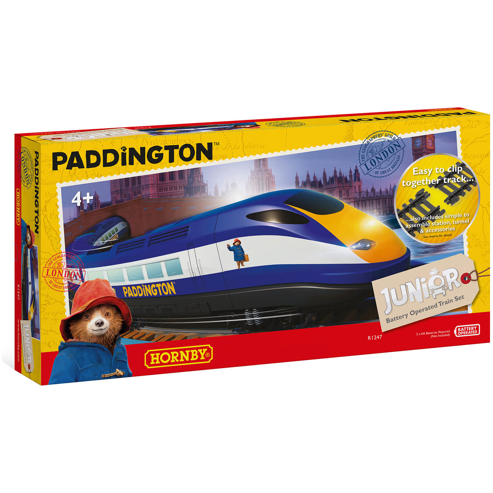 Hornby R1247 Junior Paddington Bear Train Set