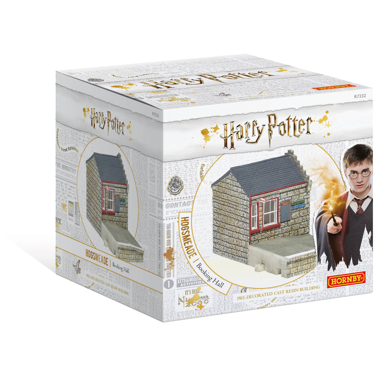 Image of Harry Potter Hogsmeade Station Booking Hall Model