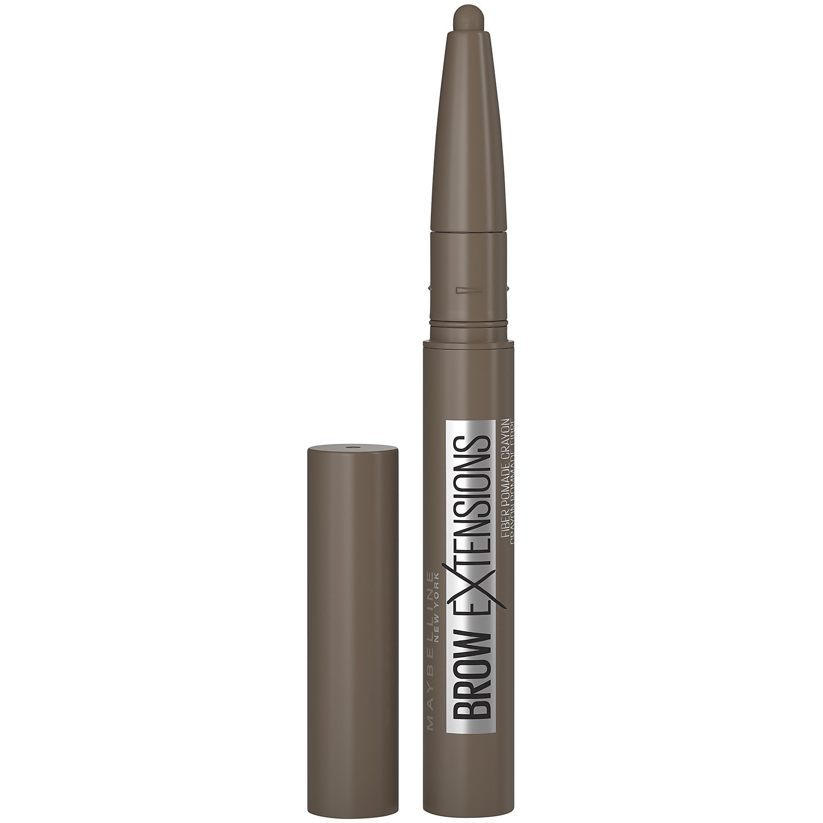 maybelline brow extensions eyebrow pomade crayon 21ml (various shades) - medium brown