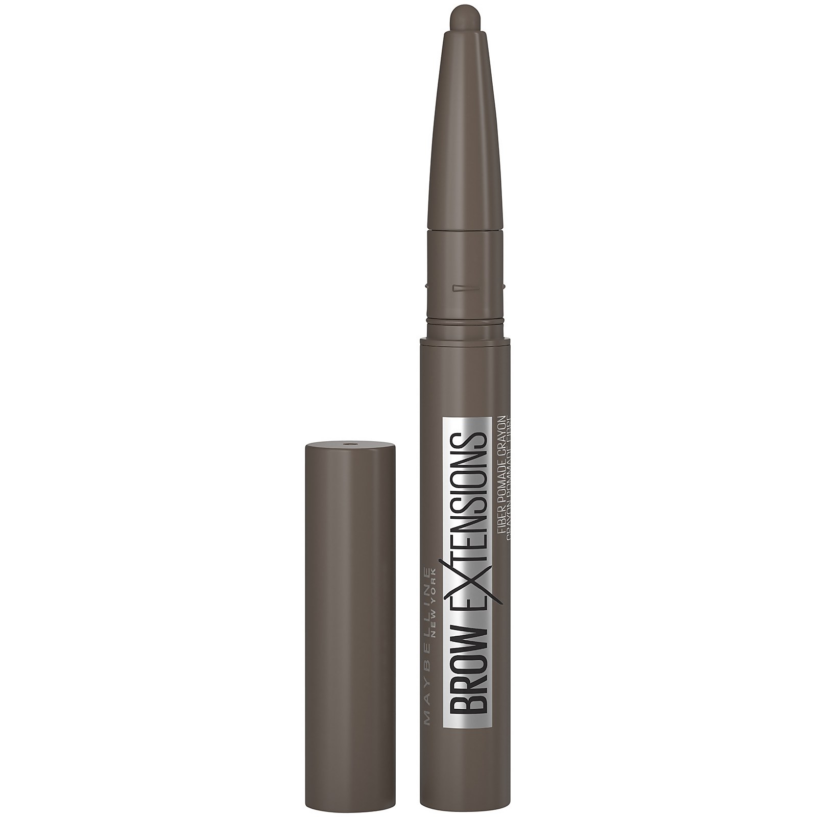 Image of Maybelline Brow Extensions Eyebrow Pomade Crayon 21ml (Various Shades) - Deep Brown