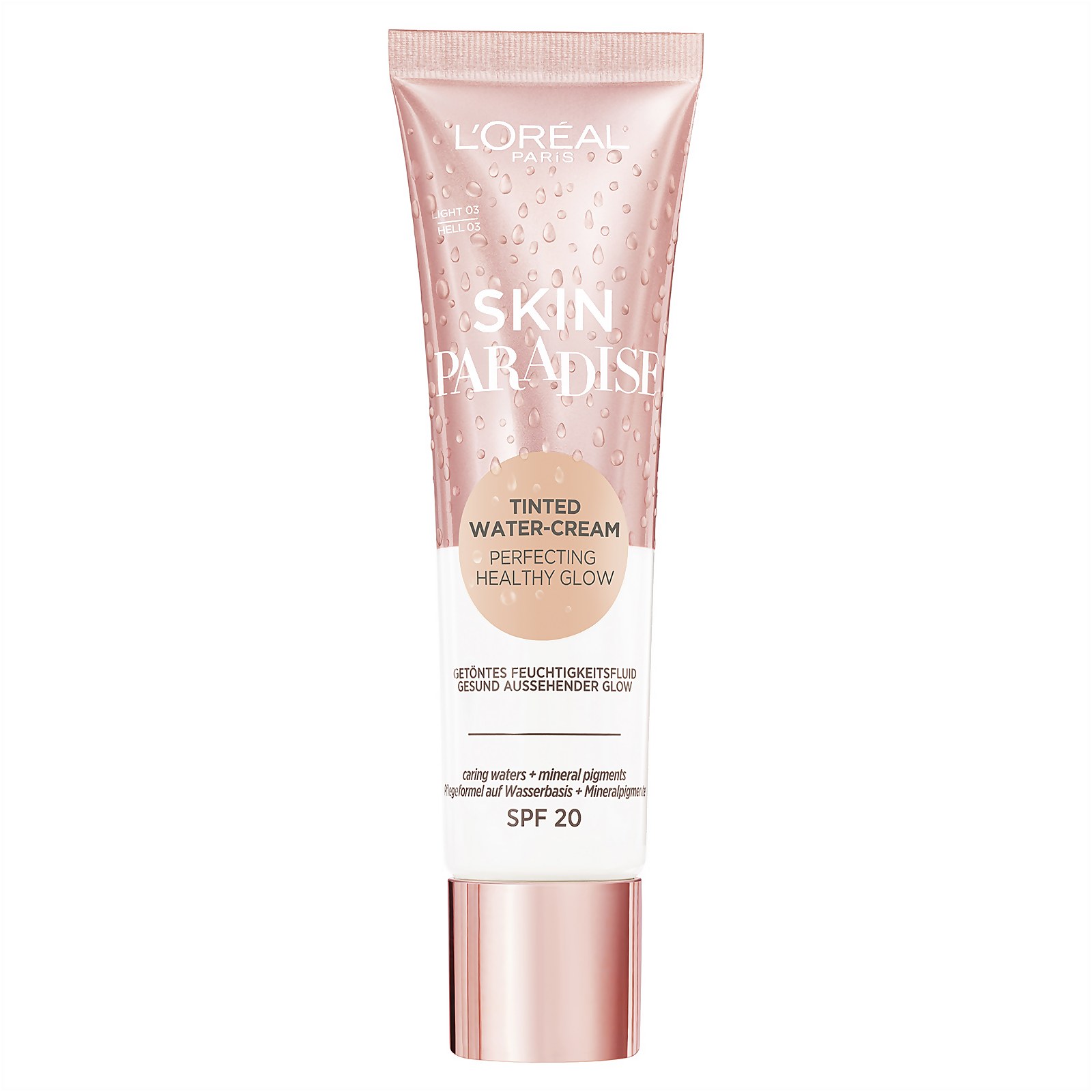 

L’Oréal Paris Skin Paradise SPF20 Tinted Water-Cream 30ml (Various Shades) - Light 03