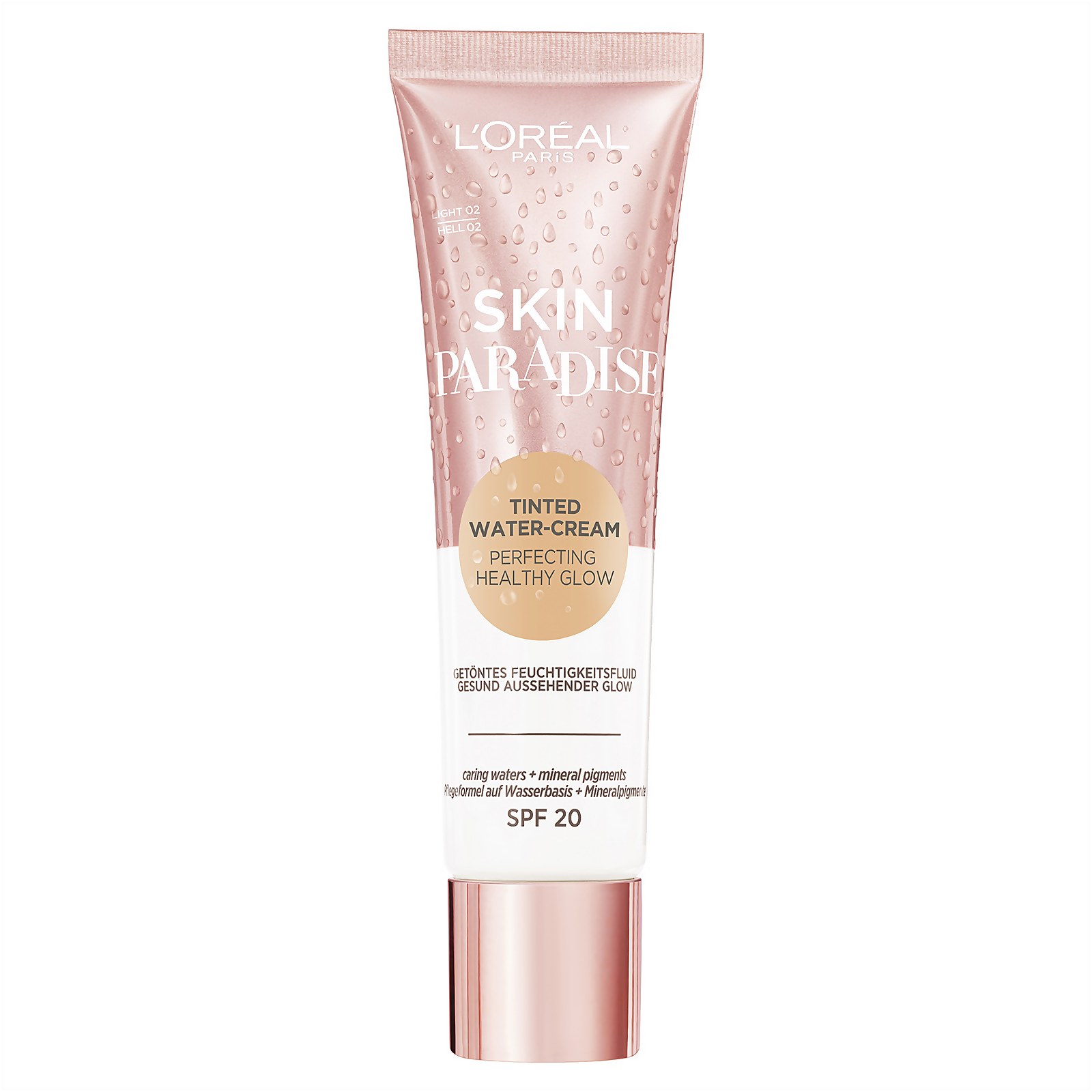 L’Oréal Paris Skin Paradise SPF20 Tinted Water-Cream 30ml (Various Shades) - Light 02