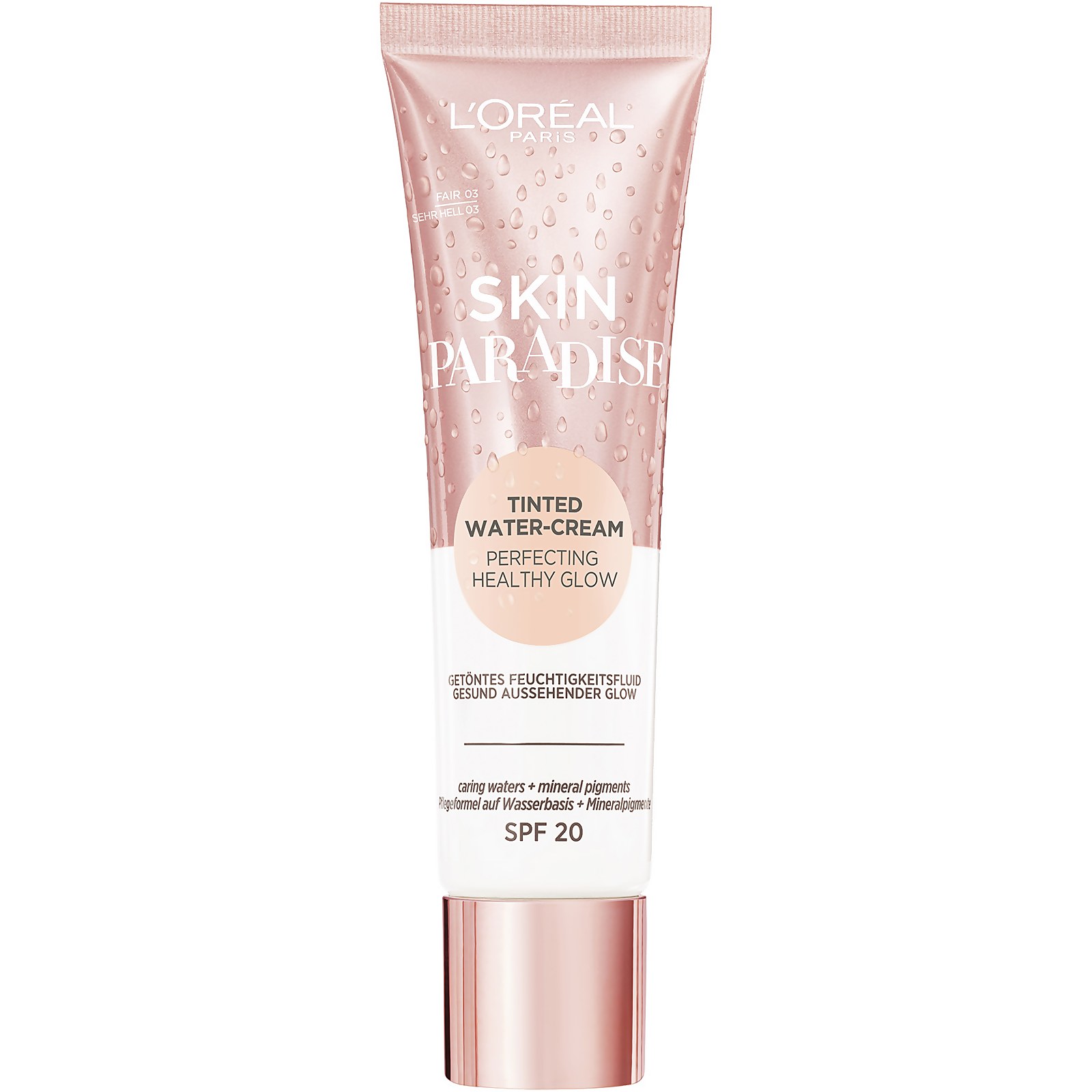 L’Oréal Paris Skin Paradise SPF20 Tinted Water-Cream 30ml (Various Shades) - Fair 03