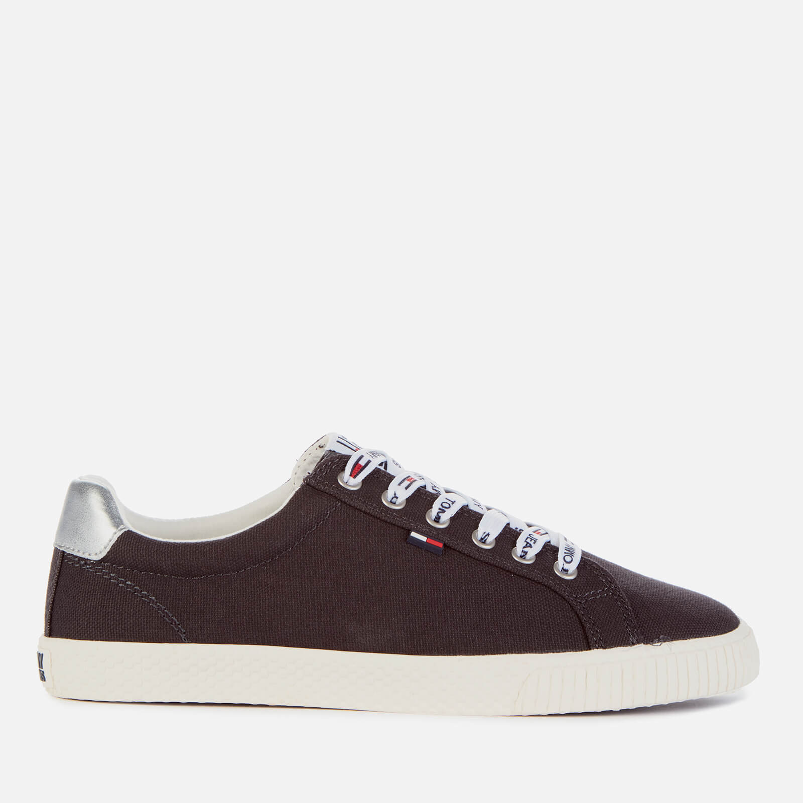Tommy Jeans Women's Hazel Casual Canvas Trainers - Midnight - UK 4