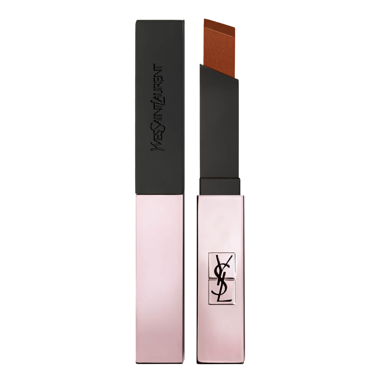 Yves Saint Laurent Rouge Pur Couture The Slim Glow Matte Lipstick 2g (Various Shades) - 214 No Taboo Orange