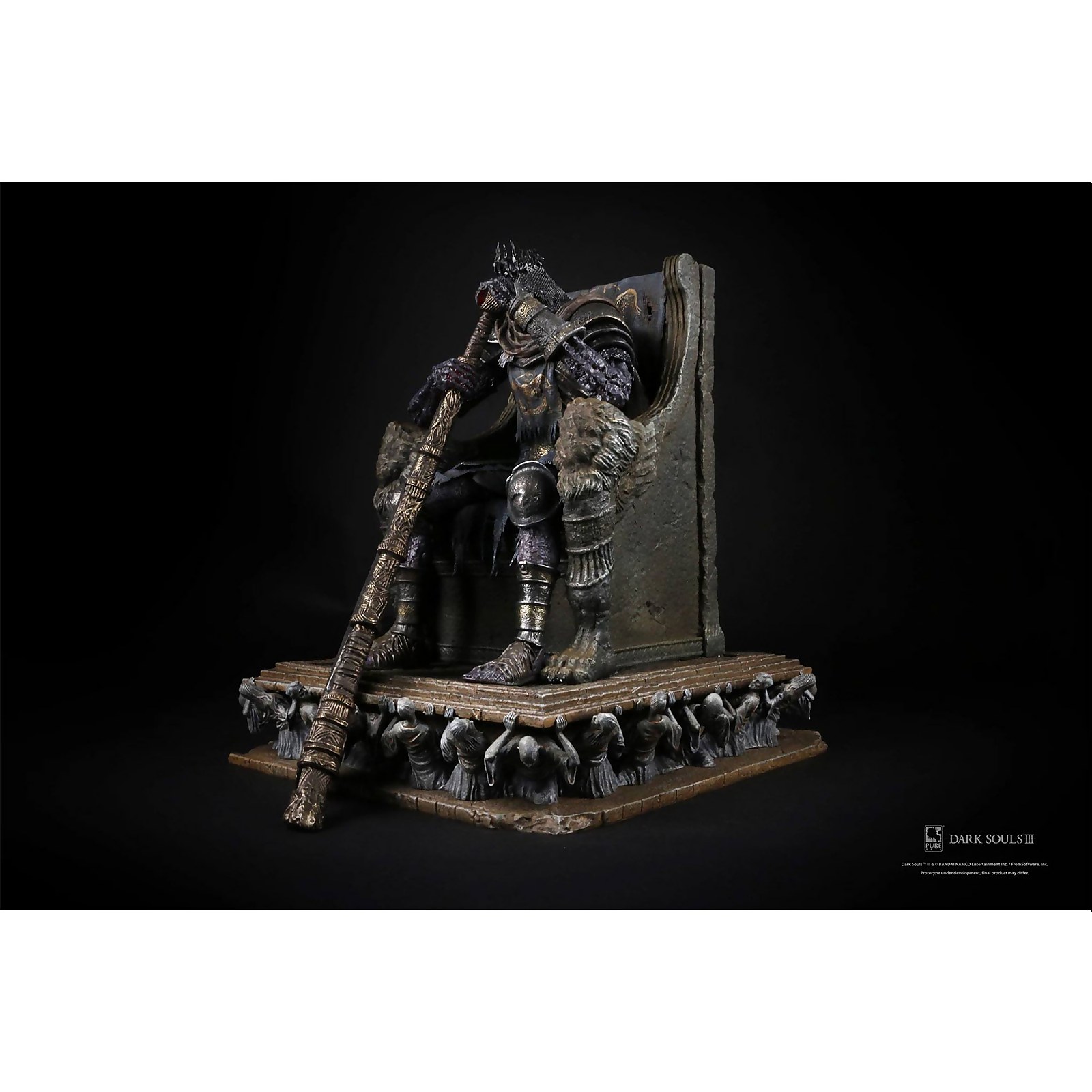 PureArts Dark Souls Yhorm 1:18 Scale High-End Limited Edition Statue