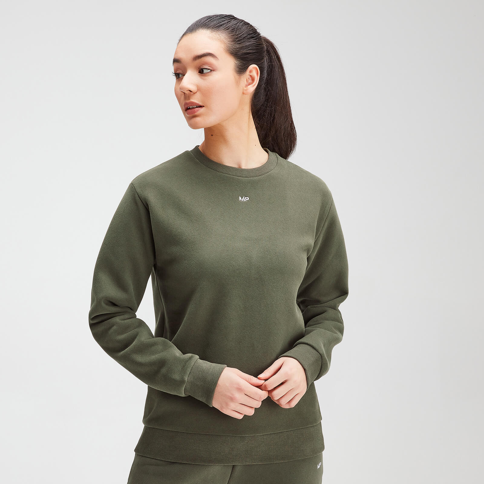 MP Women's Essentials Sweatshirt - Dark Olive - XL