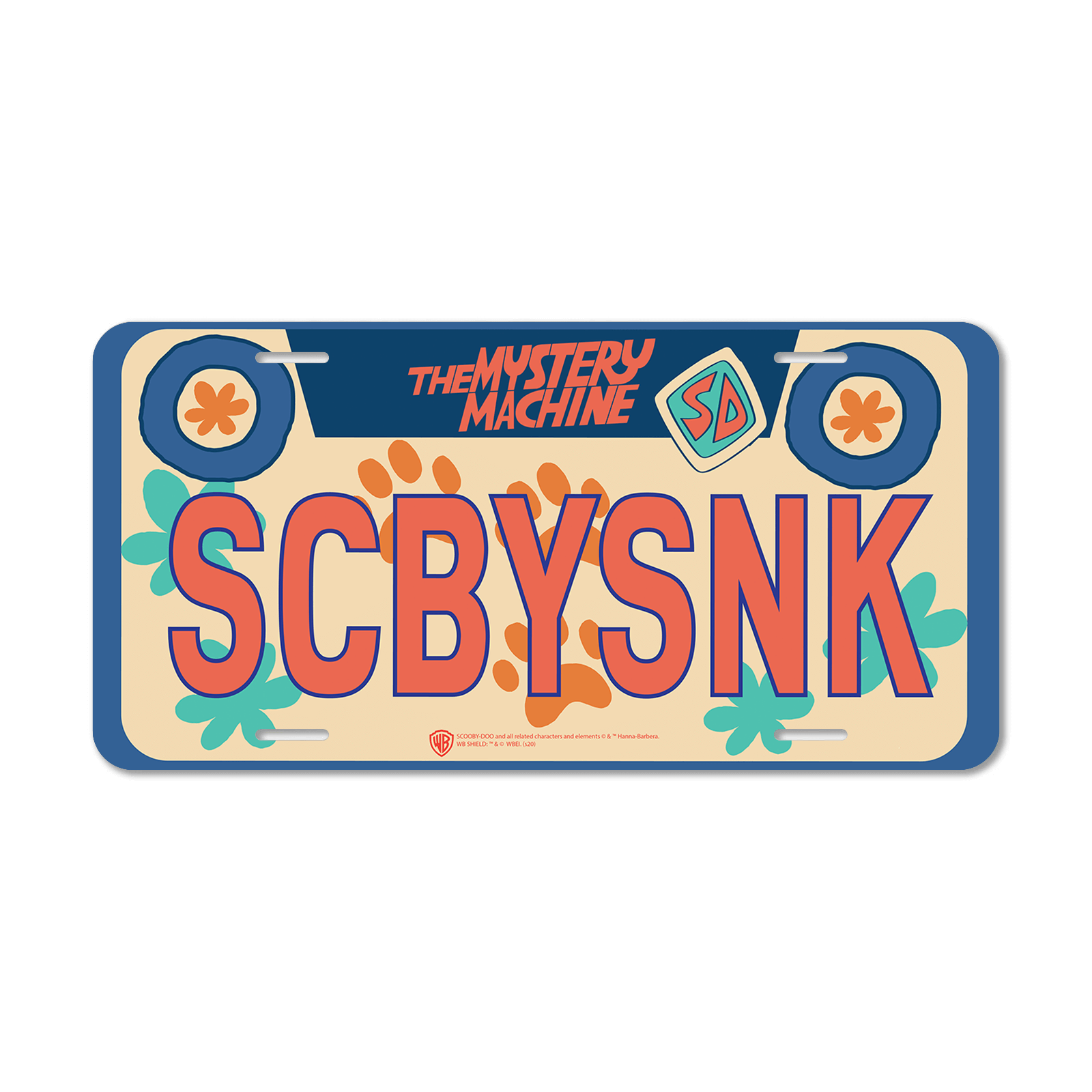 

Scooby Doo! SCBYSNK Metal License Plate
