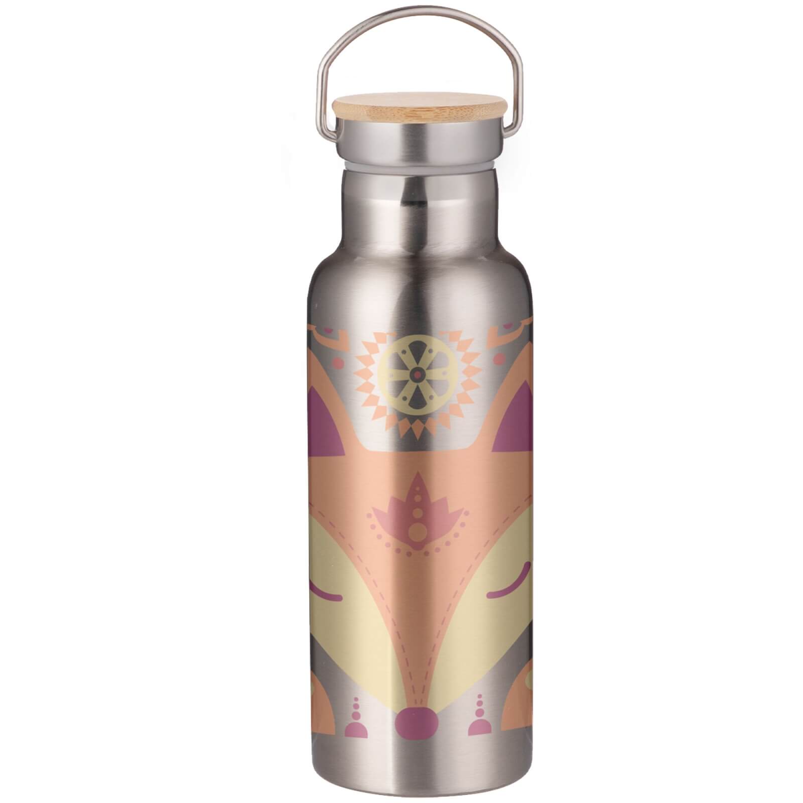 Nordic Fox Portable Insulated Water Bottle - Steel