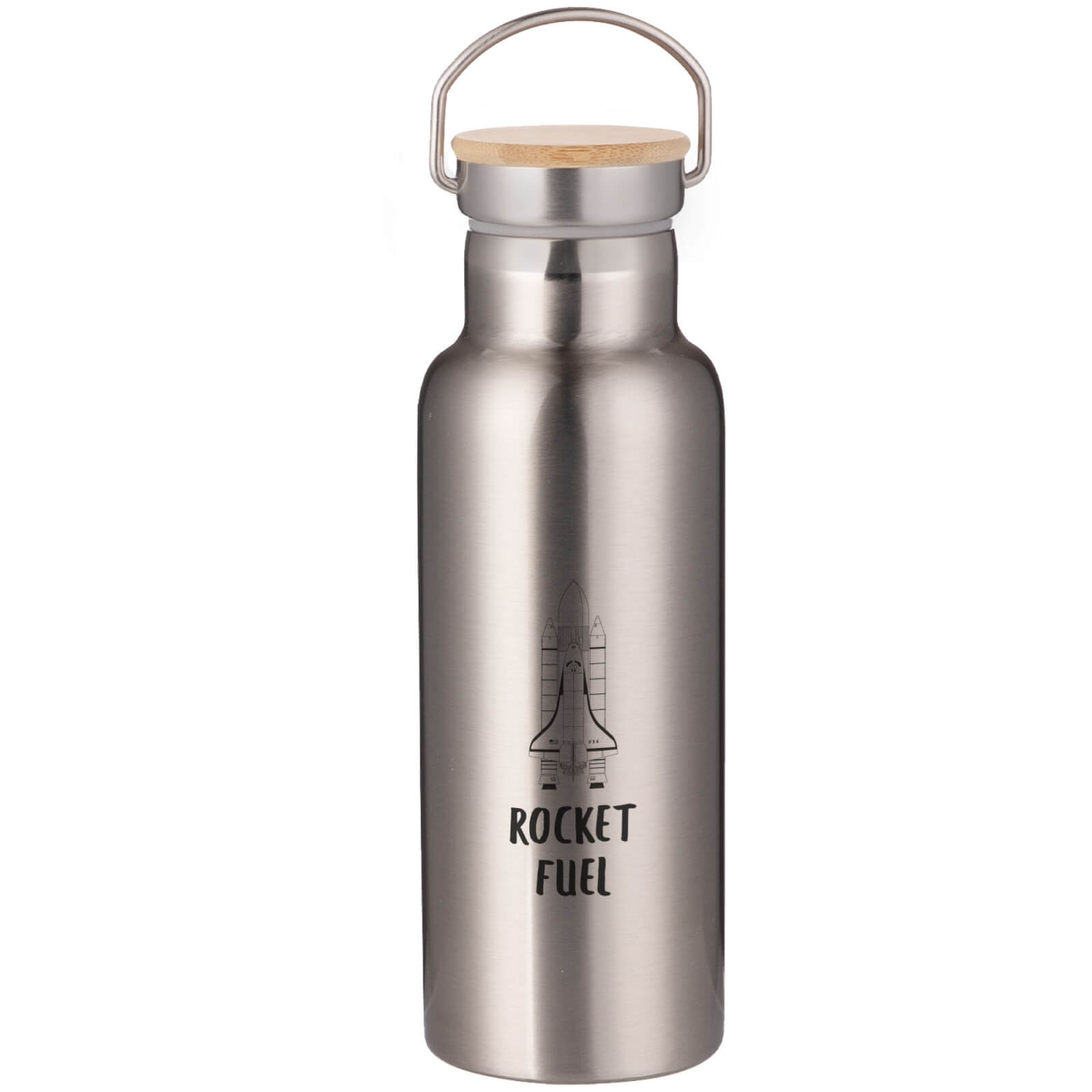 Rocket Fuel Portable Insulated Water Bottle - Steel