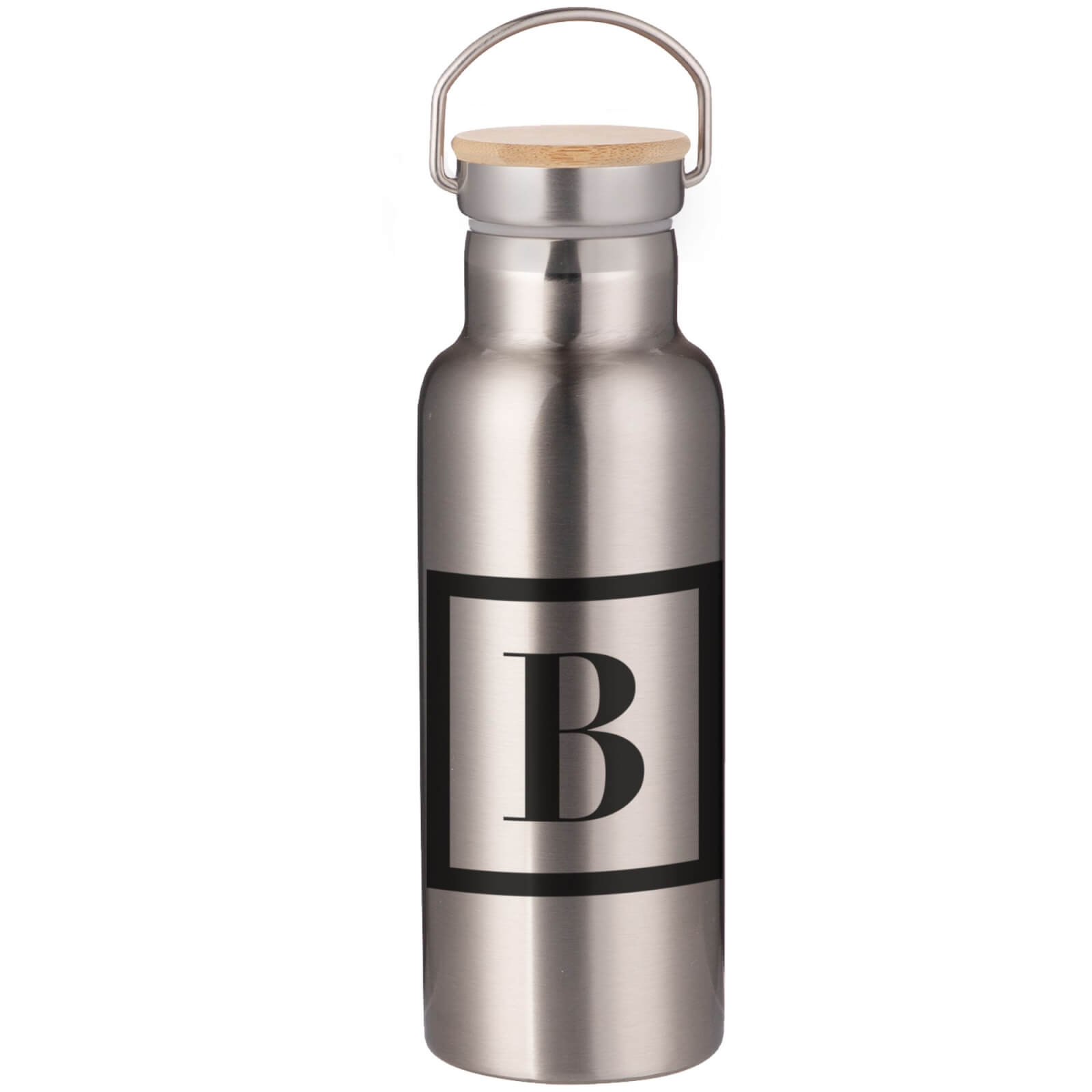Boxed B Portable Insulated Water Bottle - Steel