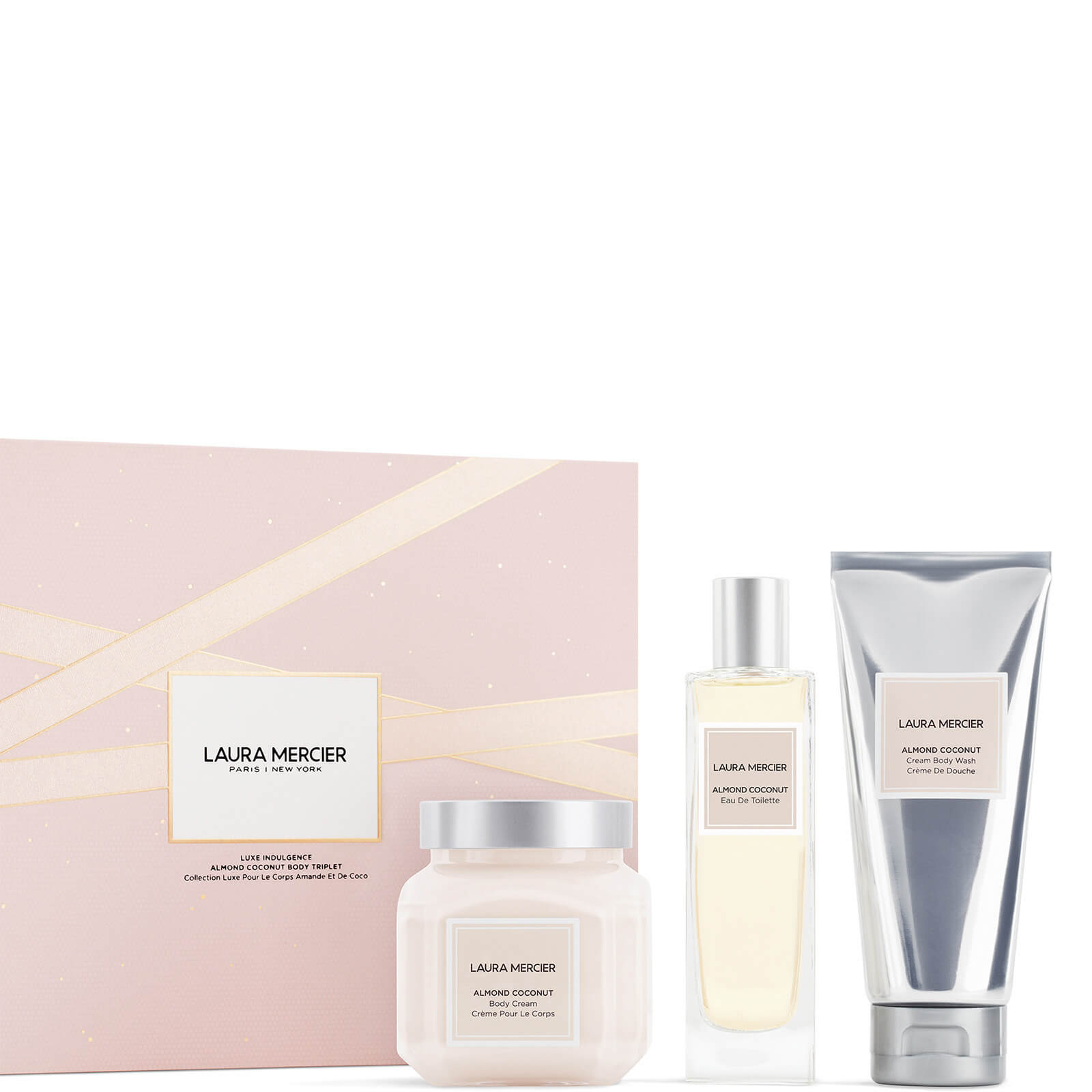 

Laura Mercier Luxe Indulgence Almond Coconut Body Triplet
