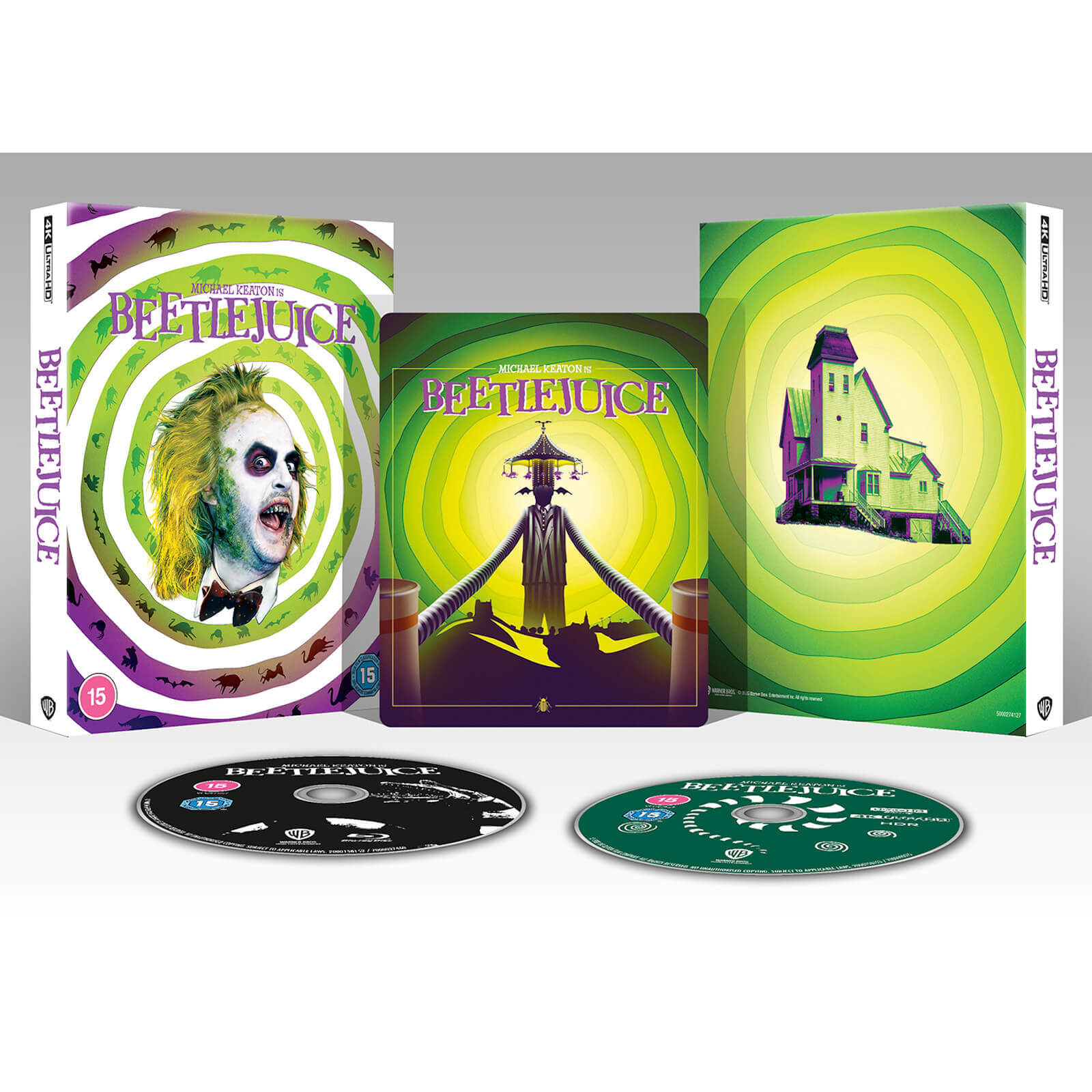 Beetlejuice - Zavvi Exclusive 4K Ultra HD Steelbook with Slipcase