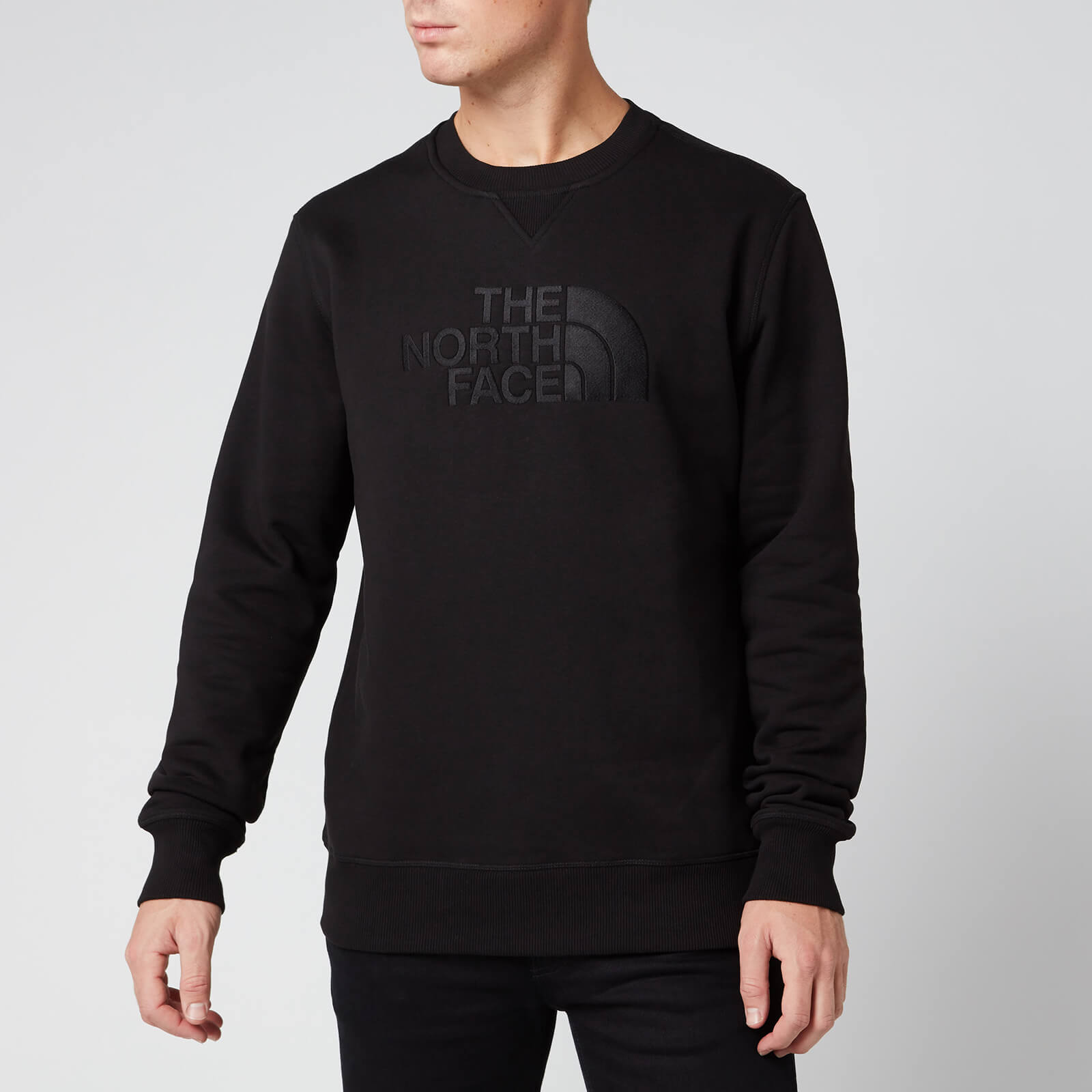 The North Face Men's Drew Peak Crew Sweatshirt - Tnf Black - L