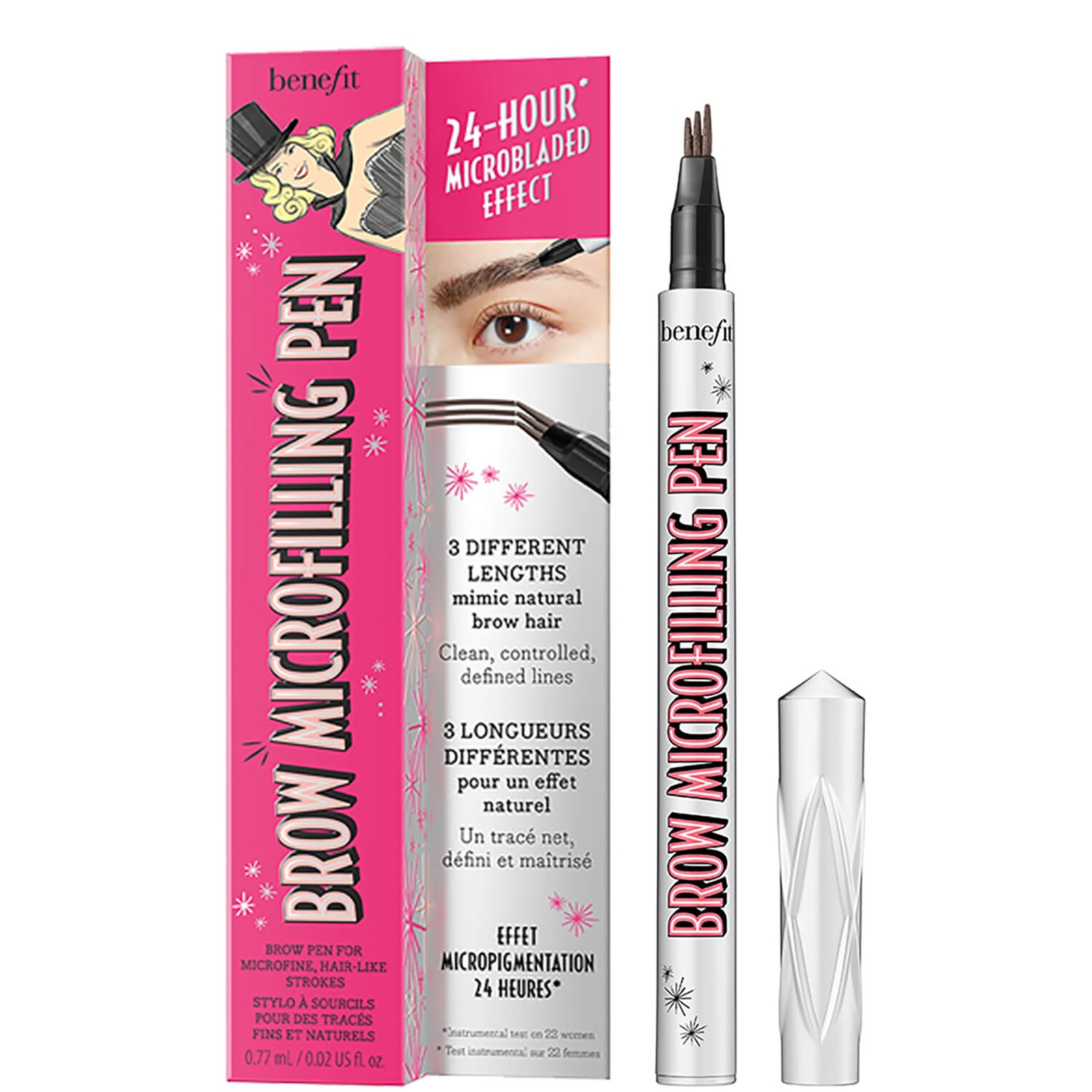 Photos - Other Cosmetics Benefit Brow Microfilling Brow Pen 0.8ml  - Blonde (Various Shades)