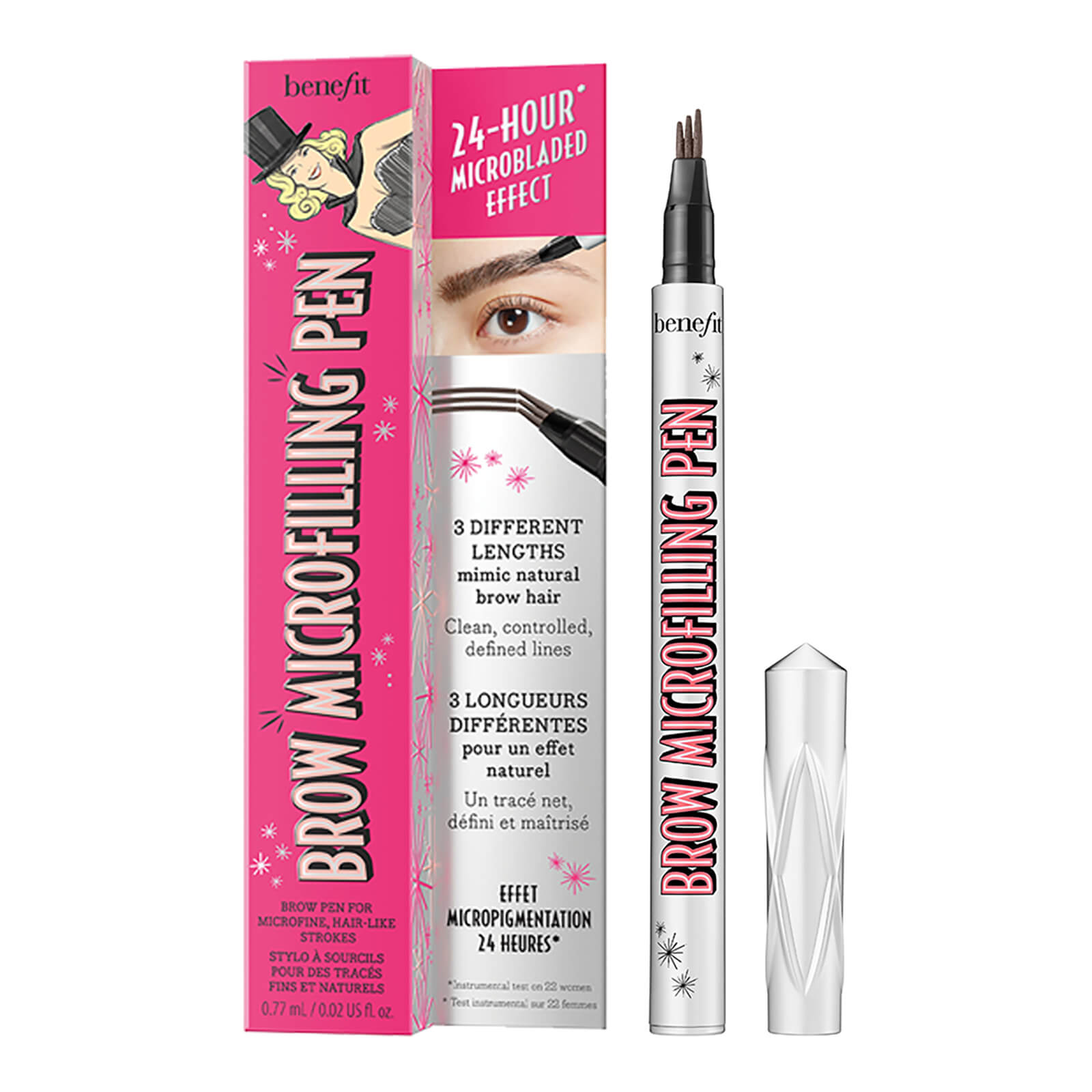 Photos - Other Cosmetics Benefit Brow Microfilling Brow Pen 0.8ml  - Blonde (Various Shades)