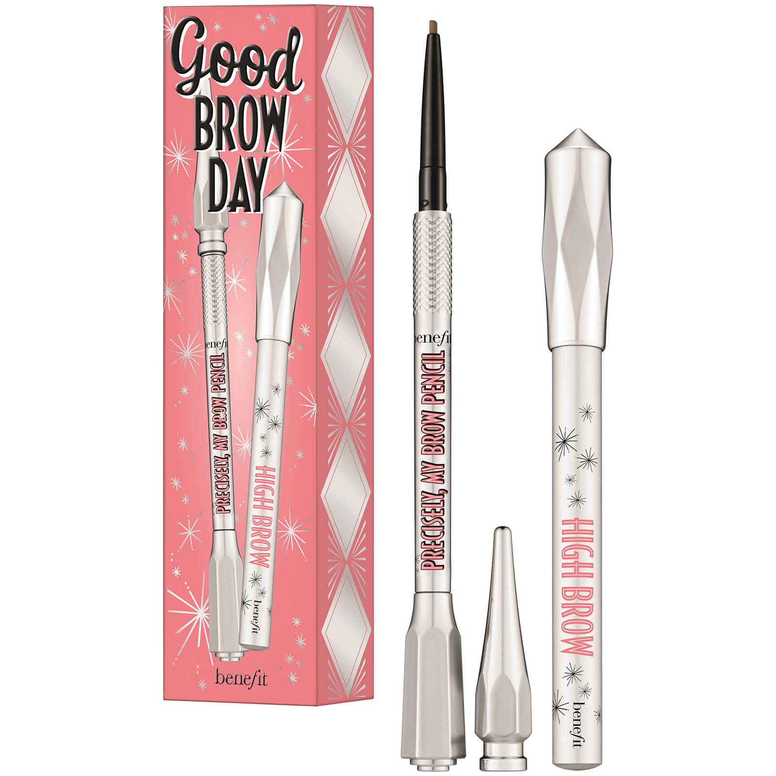 benefit Good Brow Day Brow Defining and Highlighting Pencil Duo 2.88g (Various Shades) (Worth £41.50) - 03 Warm Light Brown