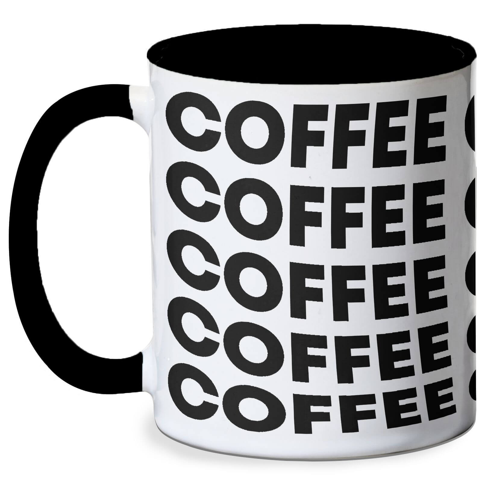 Coffee Mug - White/Black