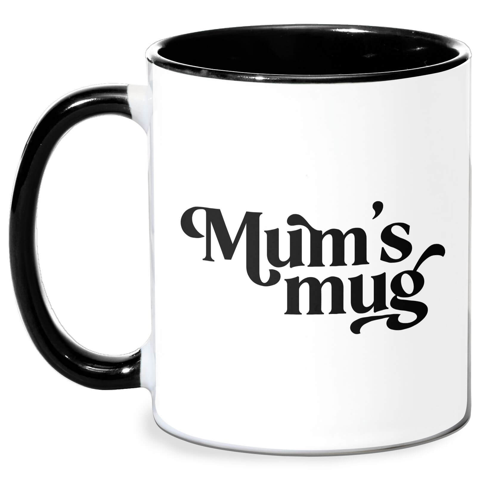 Mum's Mug Mug - White/Black