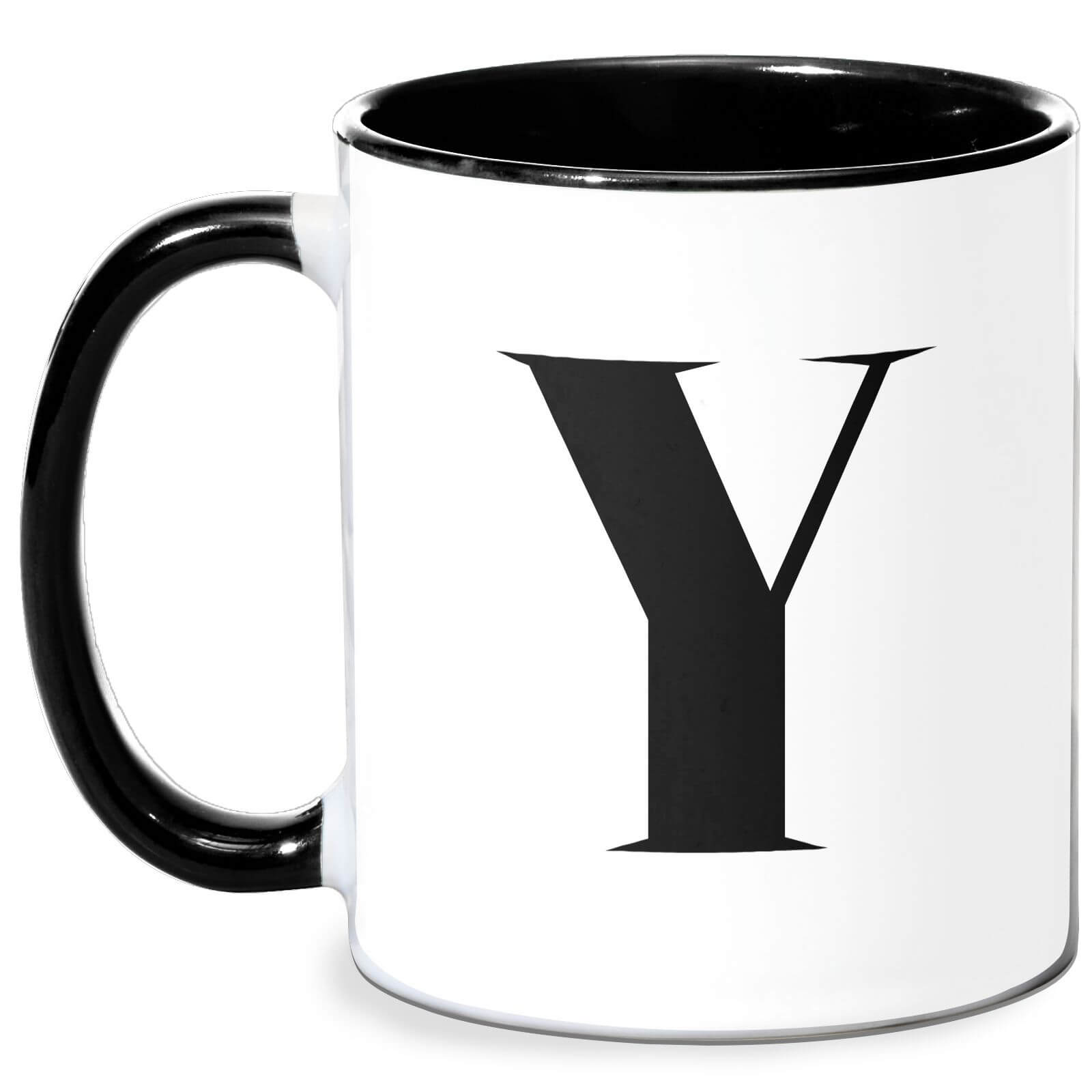 Y Mug - White/Black