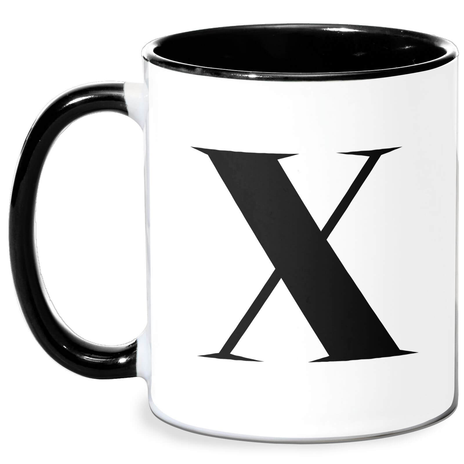 X Mug - White/Black
