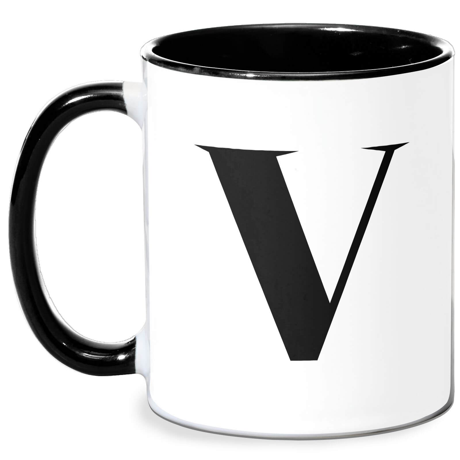 V Mug - White/Black