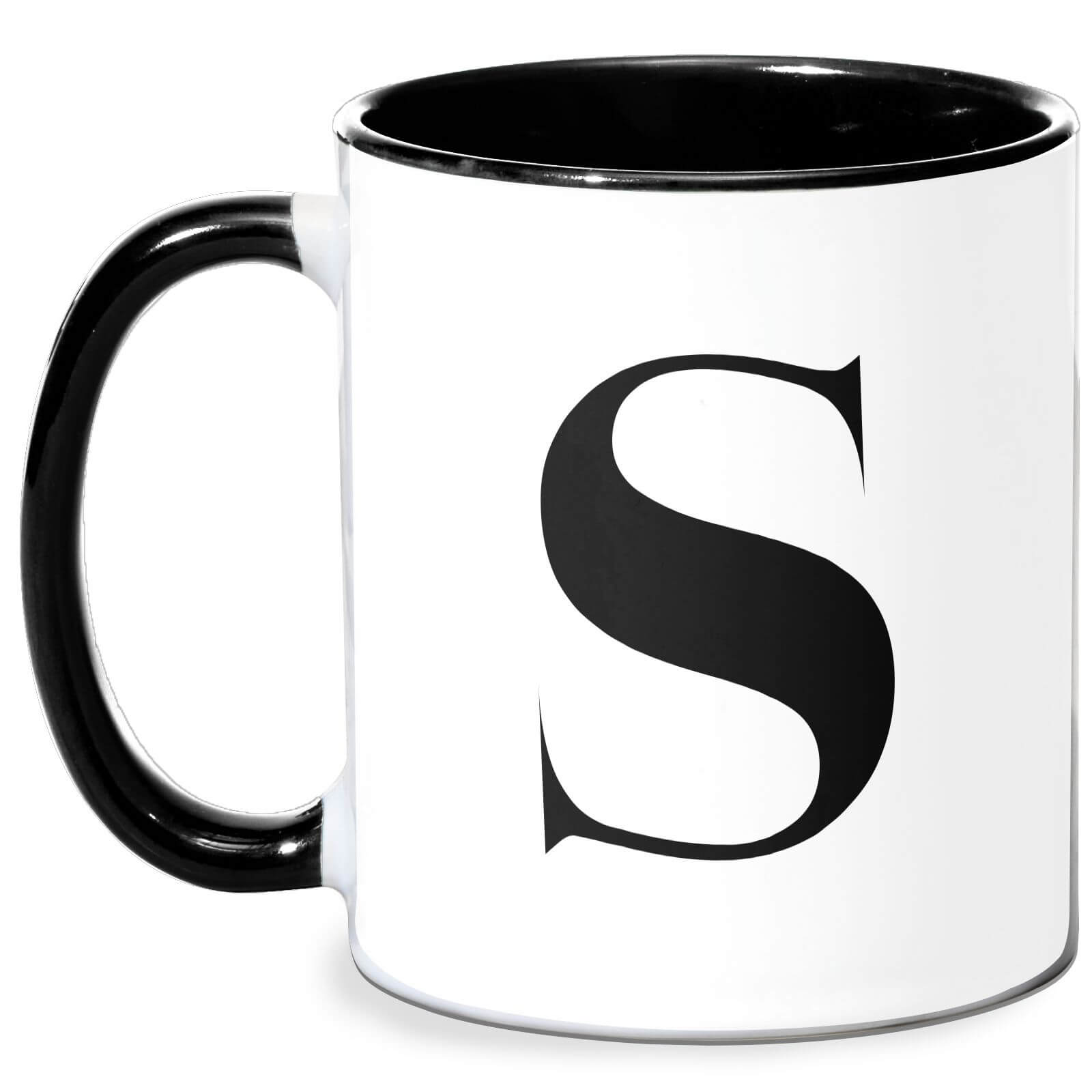 S Mug - White/Black